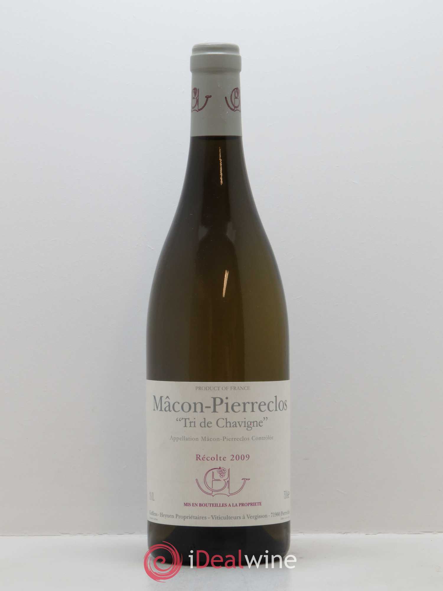 Mâcon-Pierreclos Tri de Chavigne Guffens-Heynen 2009 - Lot de 1 bouteille - 0
