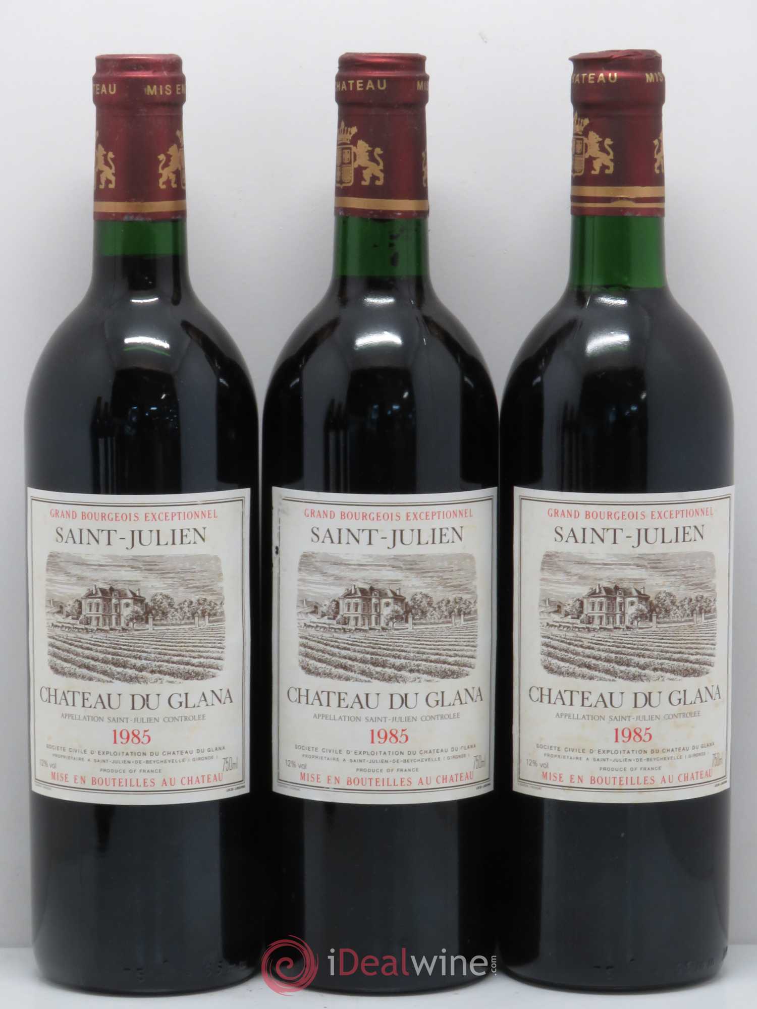 Château du Glana 1985 - Lot de 6 bouteilles - 2