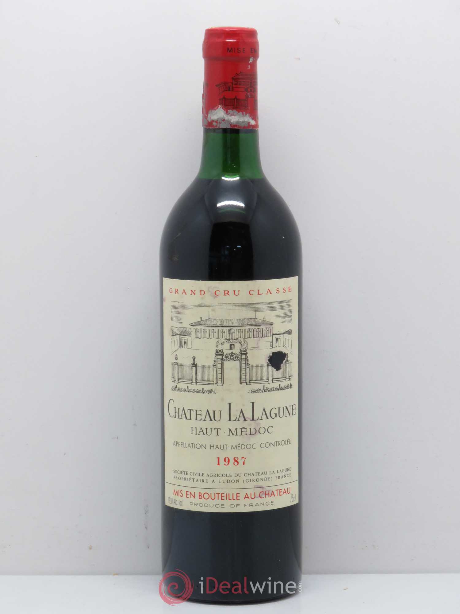 Château la Lagune 3ème Grand Cru Classé 1987 - Lot de 1 bouteille - 0