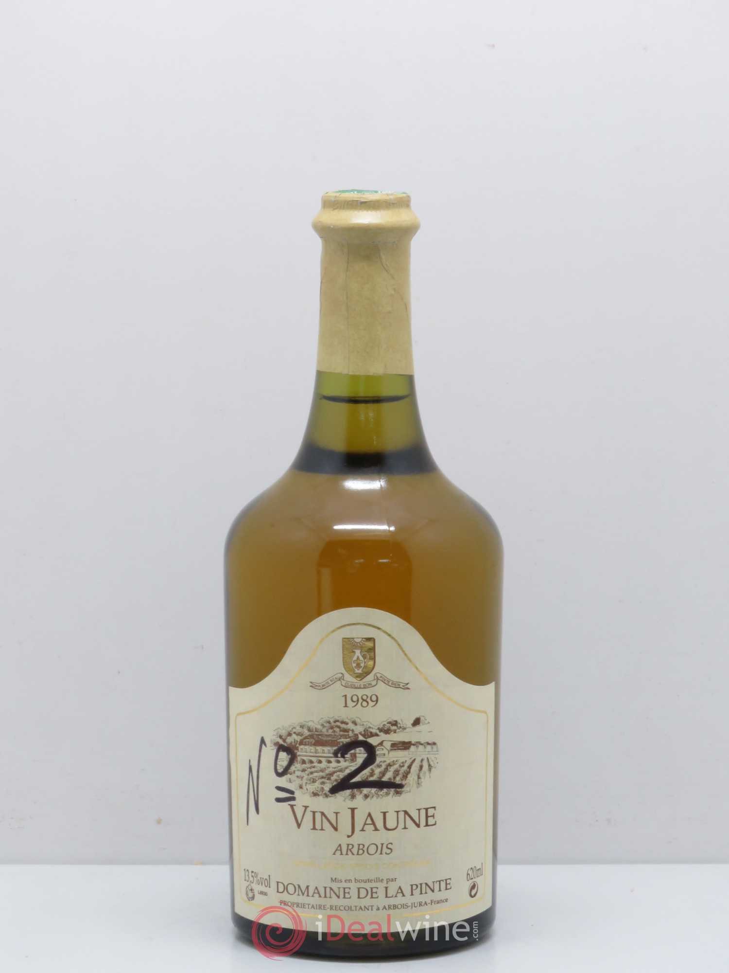 Arbois Vin Jaune Domaine de la Pinte 1989 - Lot de 1 bouteille - 0