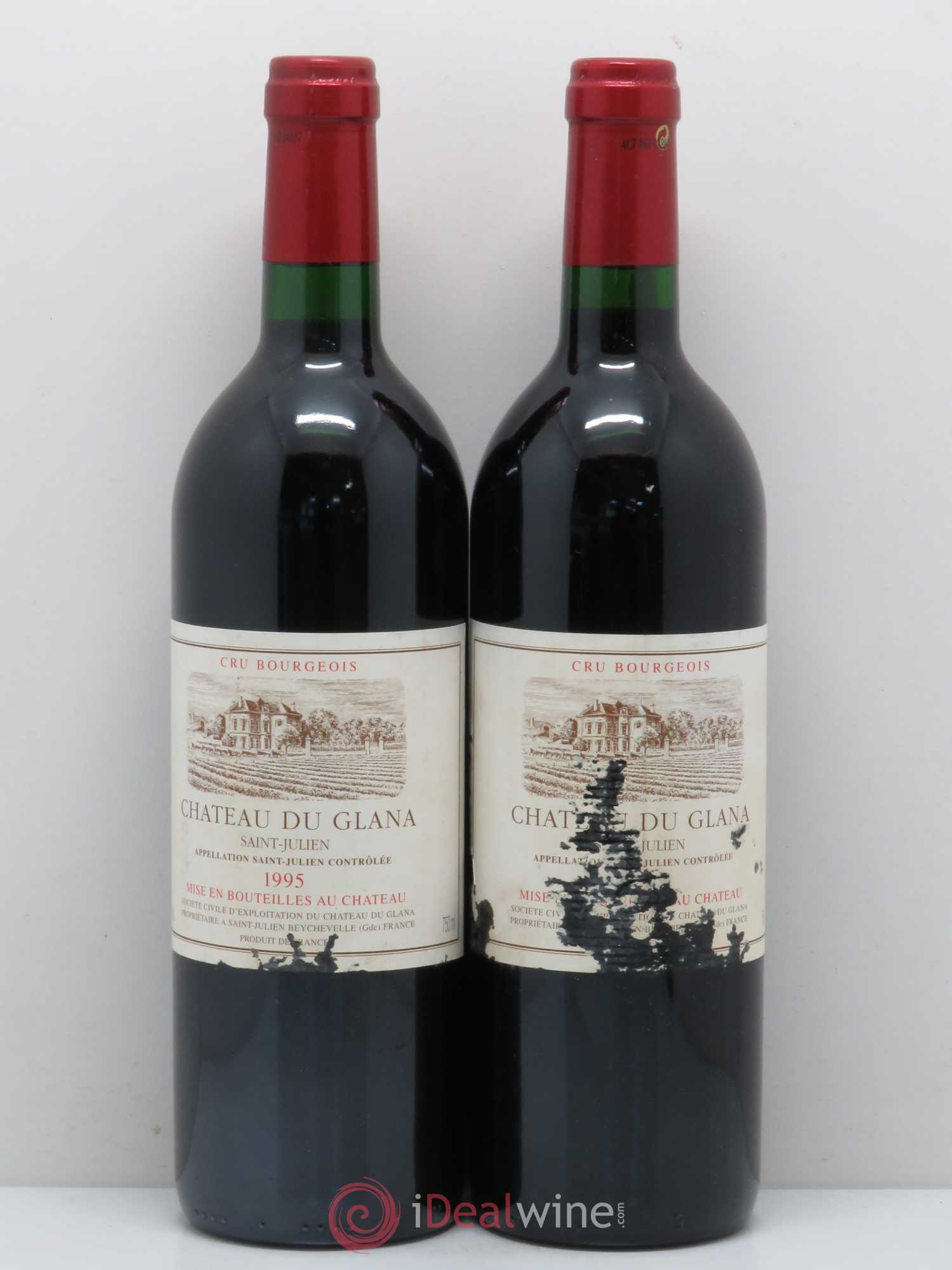 Château du Glana 1995 - Lot de 2 bouteilles - 0