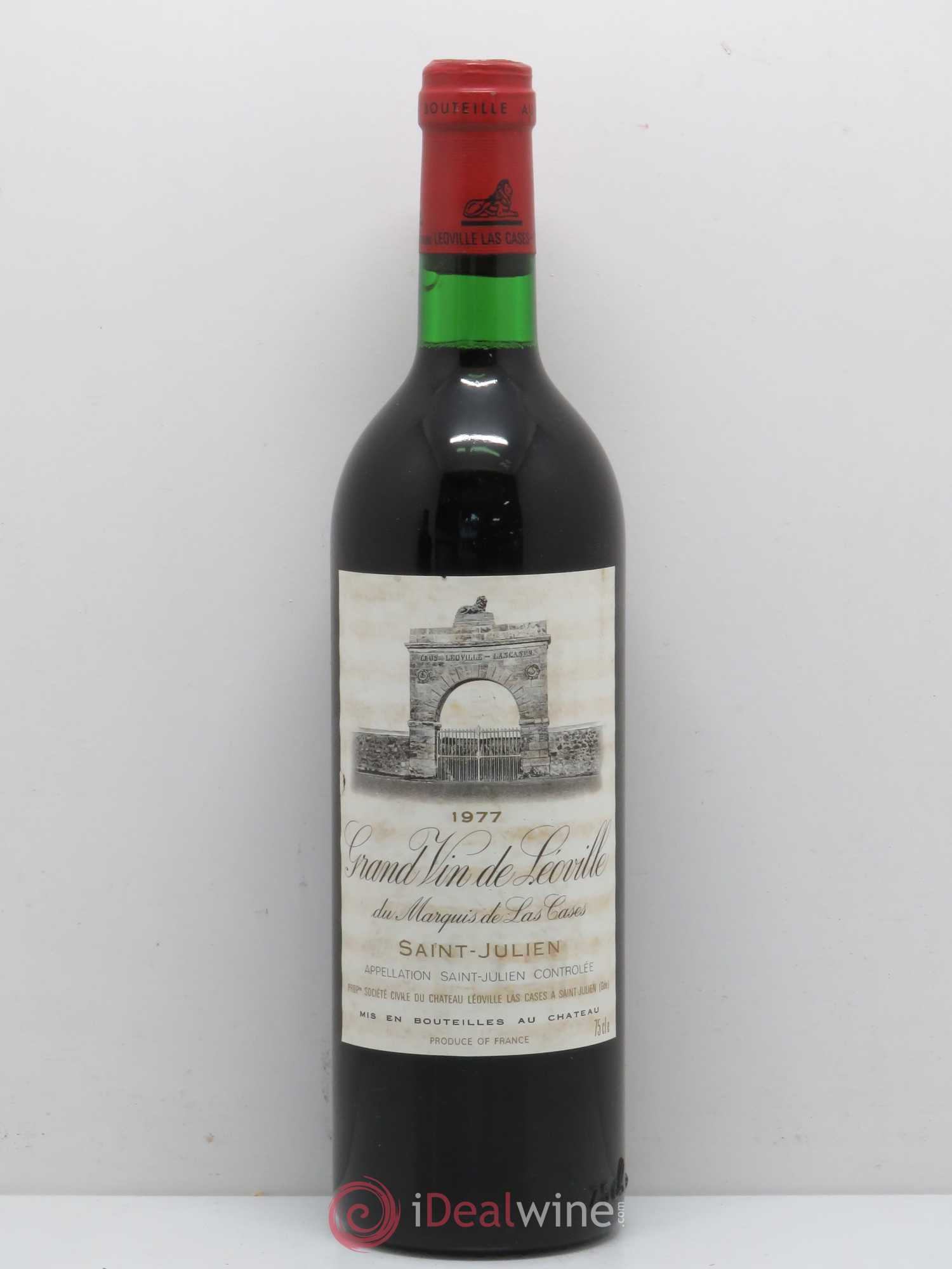 Château Léoville Las Cases 2ème Grand Cru Classé 1977 - Lot de 1 bouteille - 0