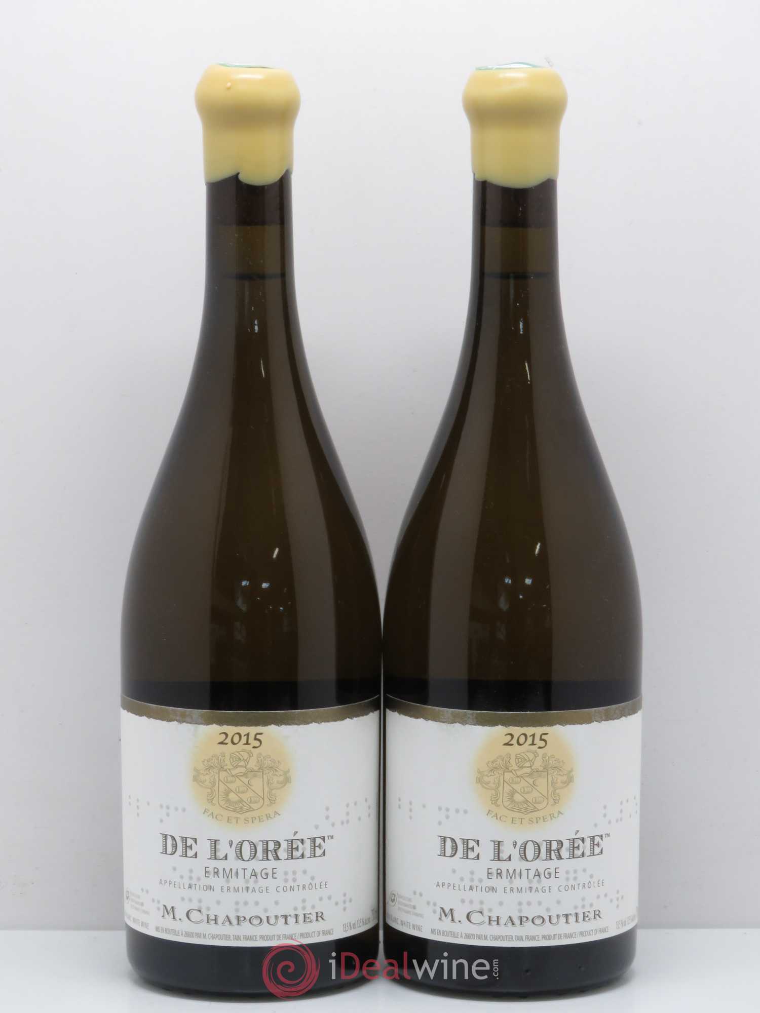 Hermitage Ermitage de l'Orée Chapoutier 2015 - Lot de 2 bouteilles - 0