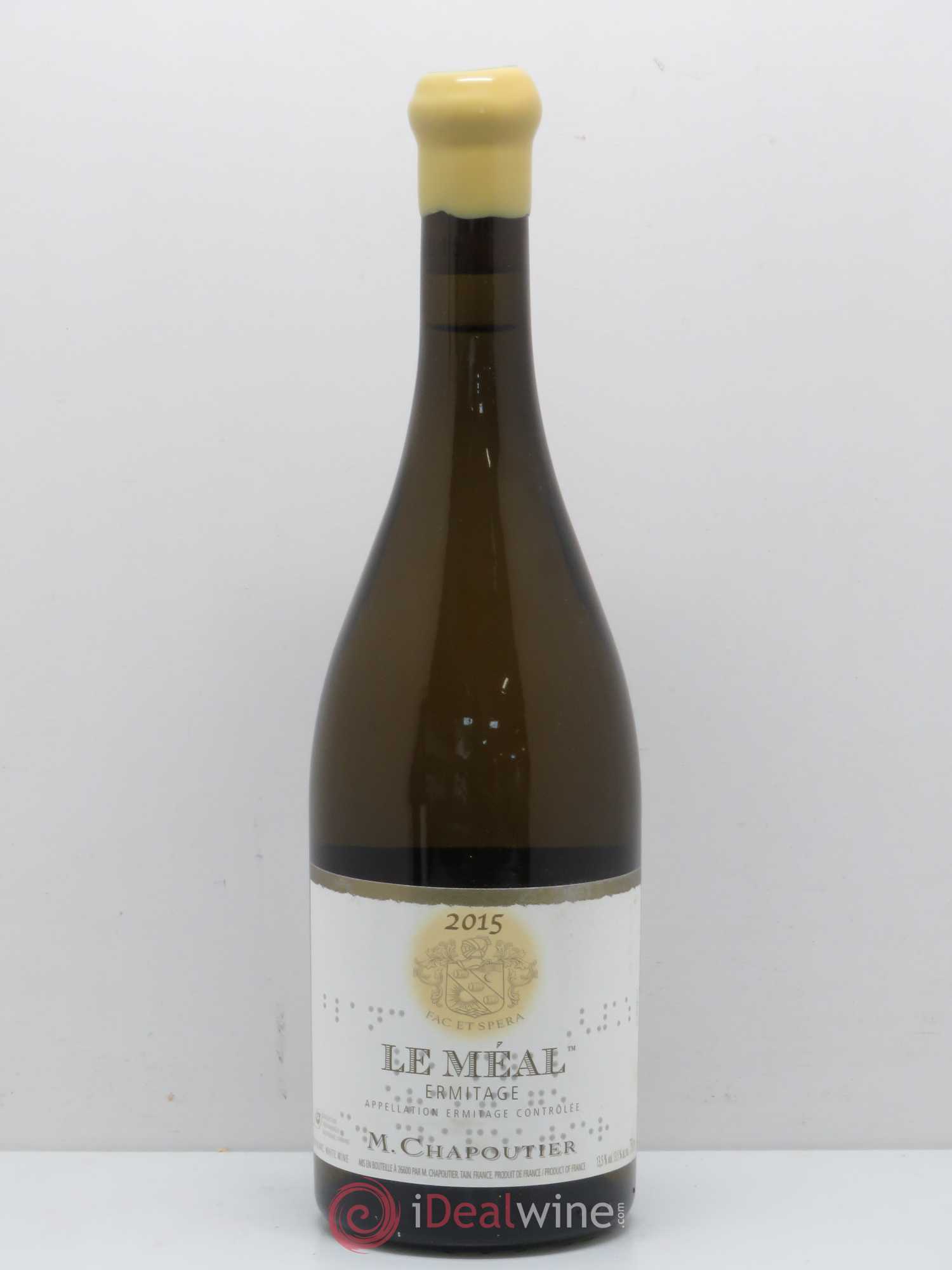 Hermitage Ermitage Le Méal Chapoutier 2015 - Lot de 1 bouteille - 0