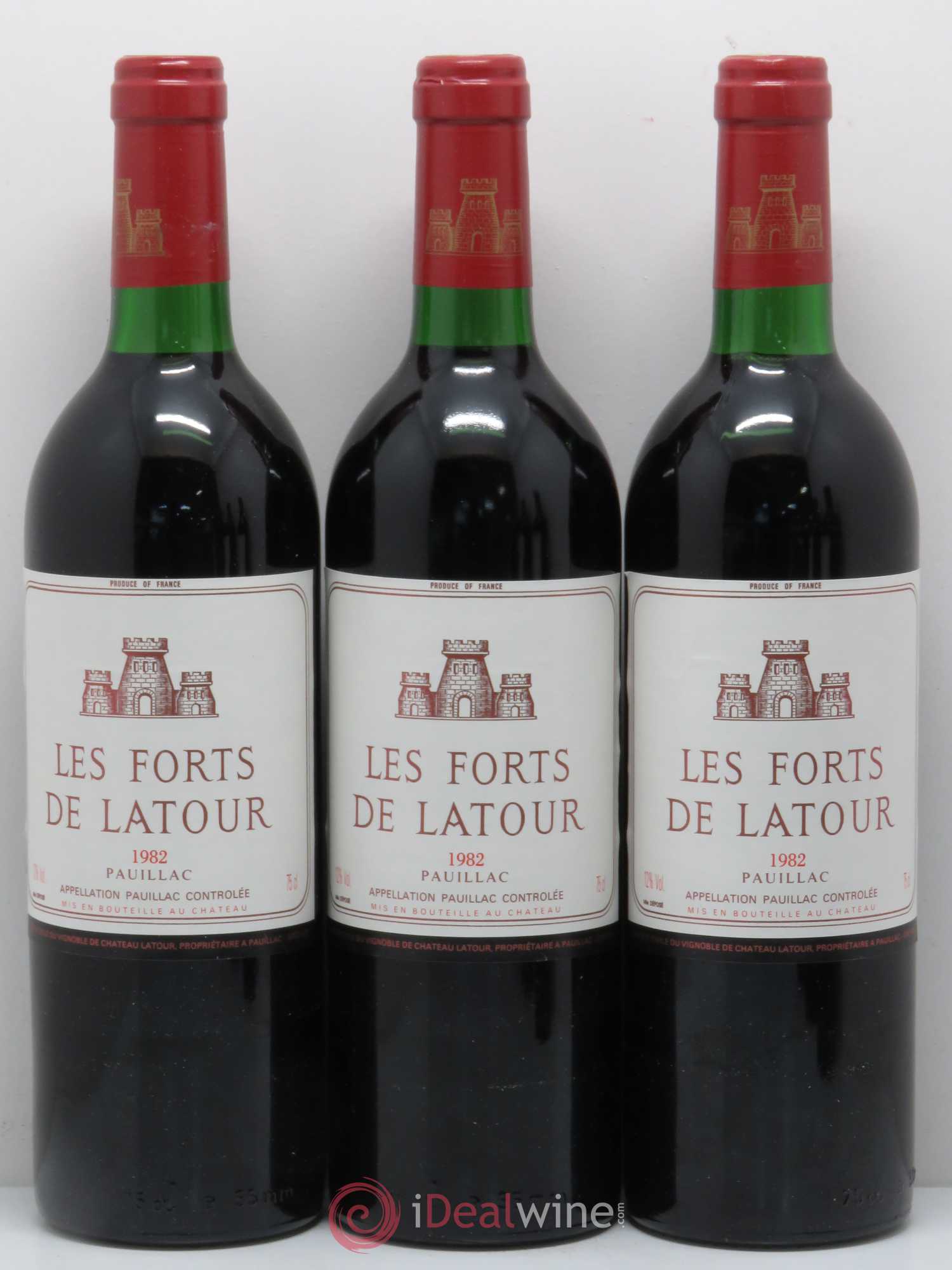 Les Forts de Latour Second Vin 1982 - Lot de 6 bouteilles - 1