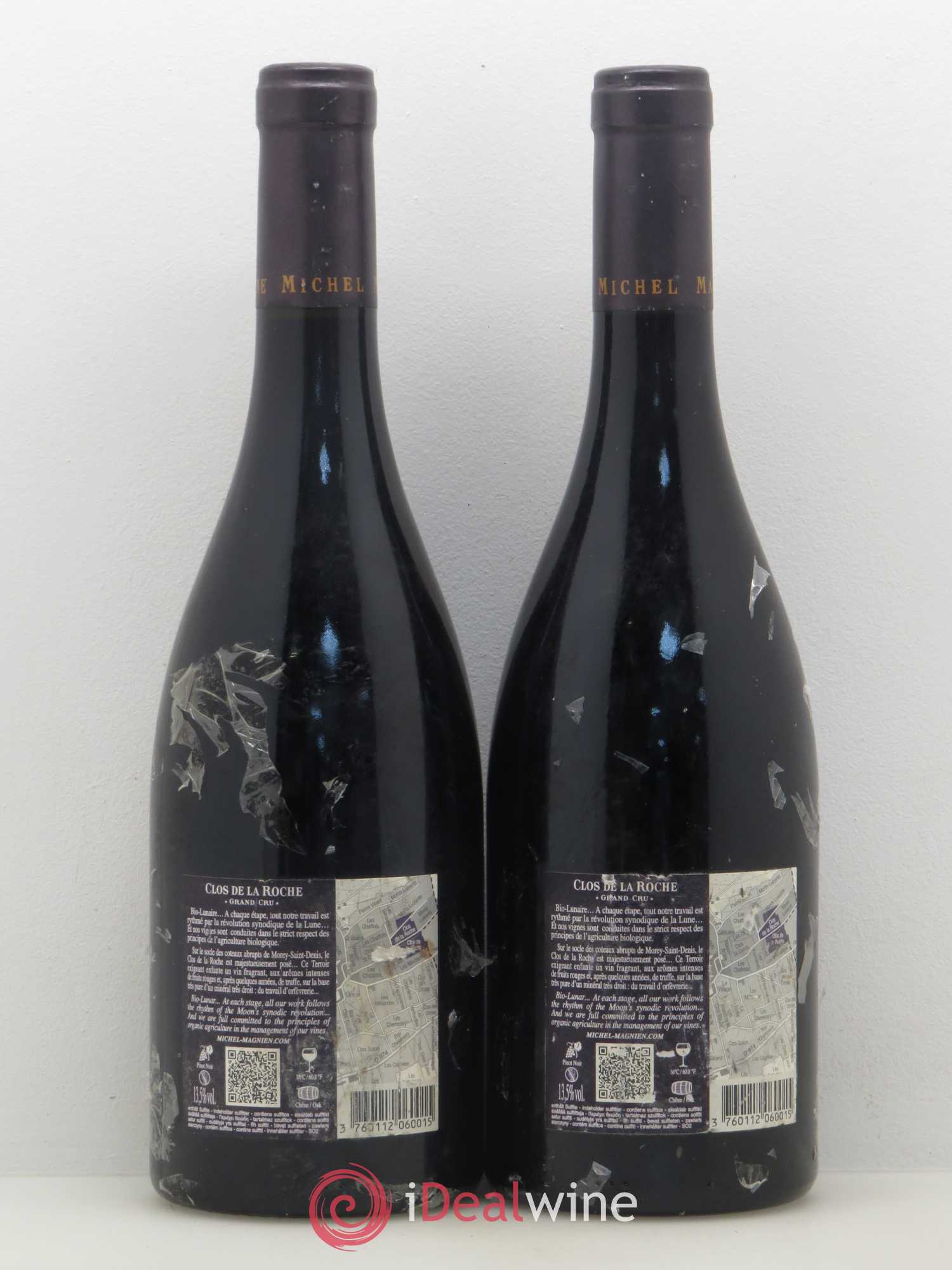 Clos de la Roche Grand Cru Michel Magnien 2010 - Lot de 2 bouteilles - 1