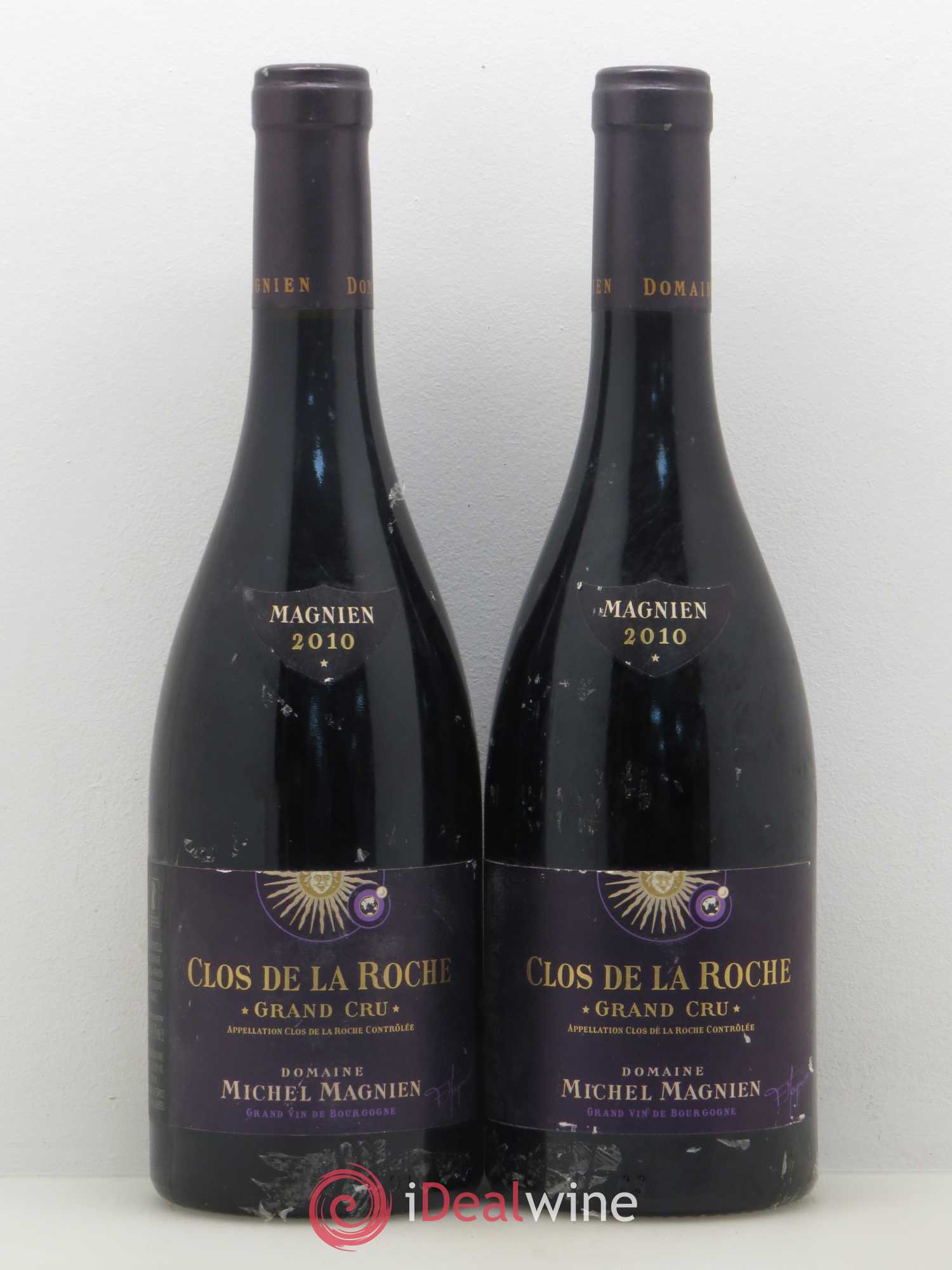 Clos de la Roche Grand Cru Michel Magnien 2010 - Lot de 2 bouteilles - 0