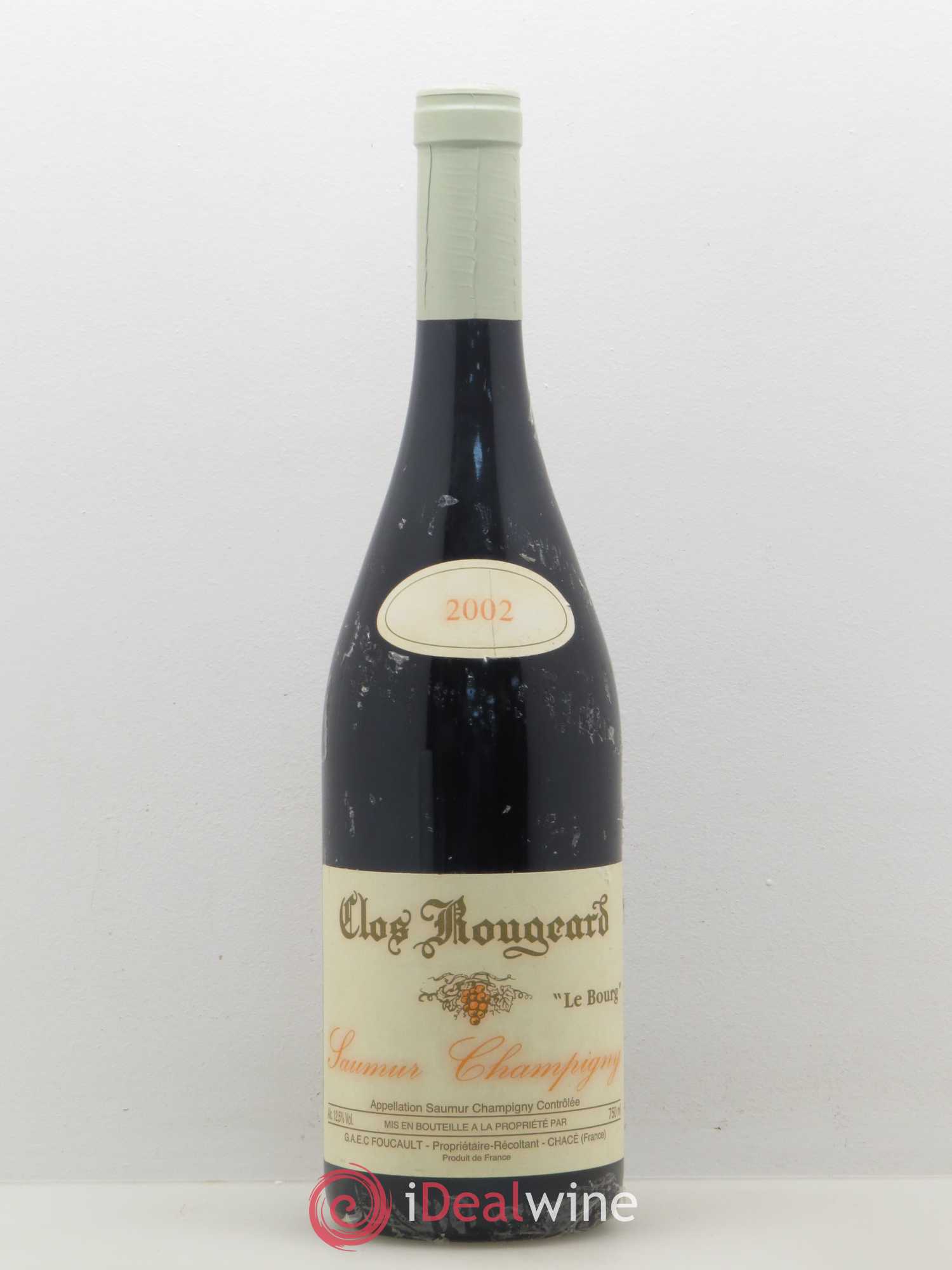 Saumur-Champigny Le Bourg Clos Rougeard 2002 - Lot de 1 bouteille - 0
