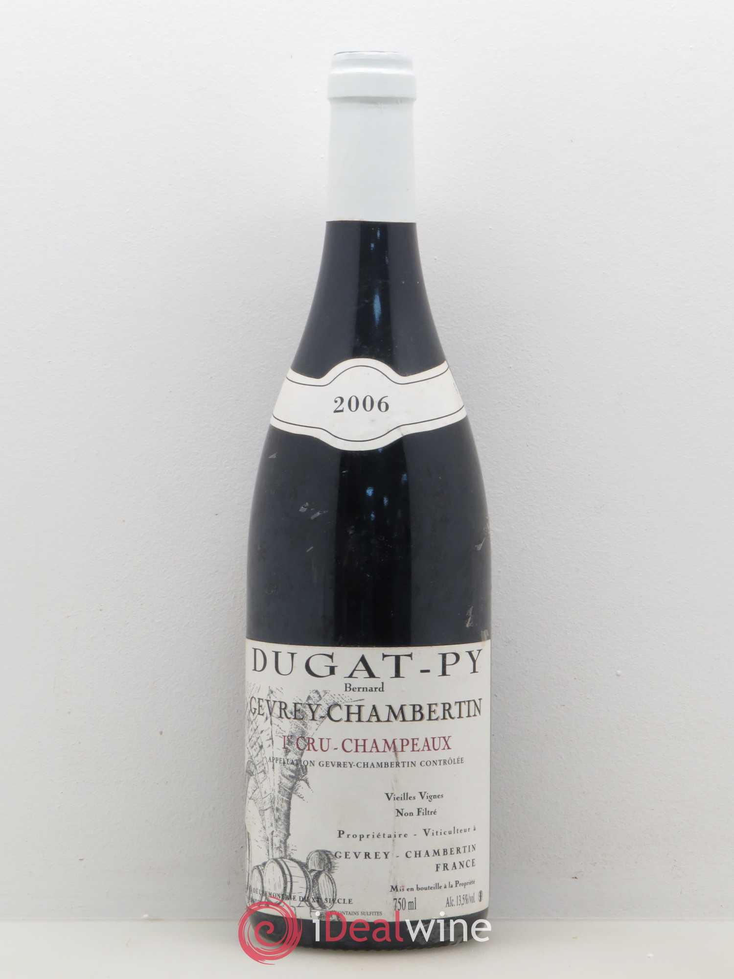 Gevrey-Chambertin 1er Cru Champeaux Dugat-Py 2006 - Lot de 1 bouteille - 0