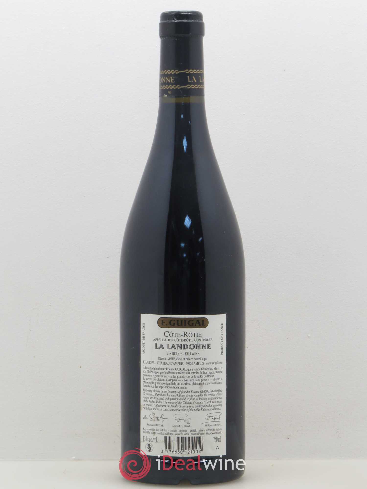 Côte-Rôtie La Landonne Guigal 2007 - Lot de 1 bouteille - 1