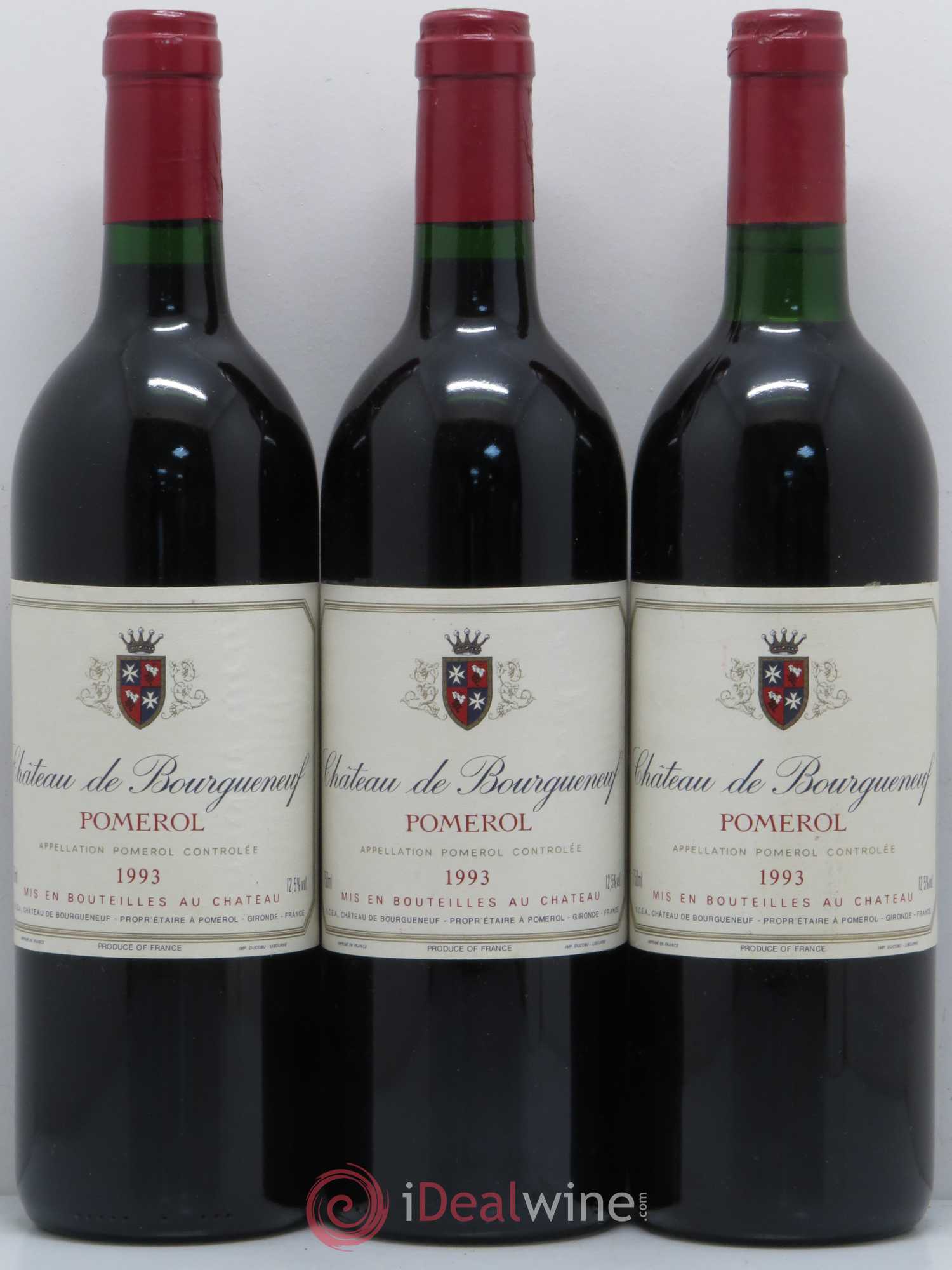 Château Bourgneuf 1993 - Lot de 6 bouteilles - 2