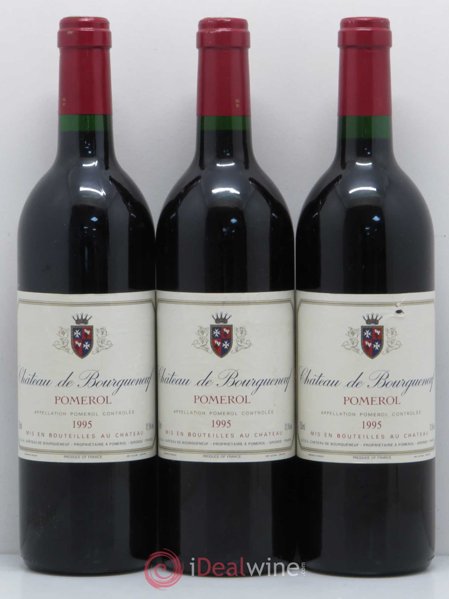 Château Bourgneuf 1995 - Lot de 6 bouteilles - 2