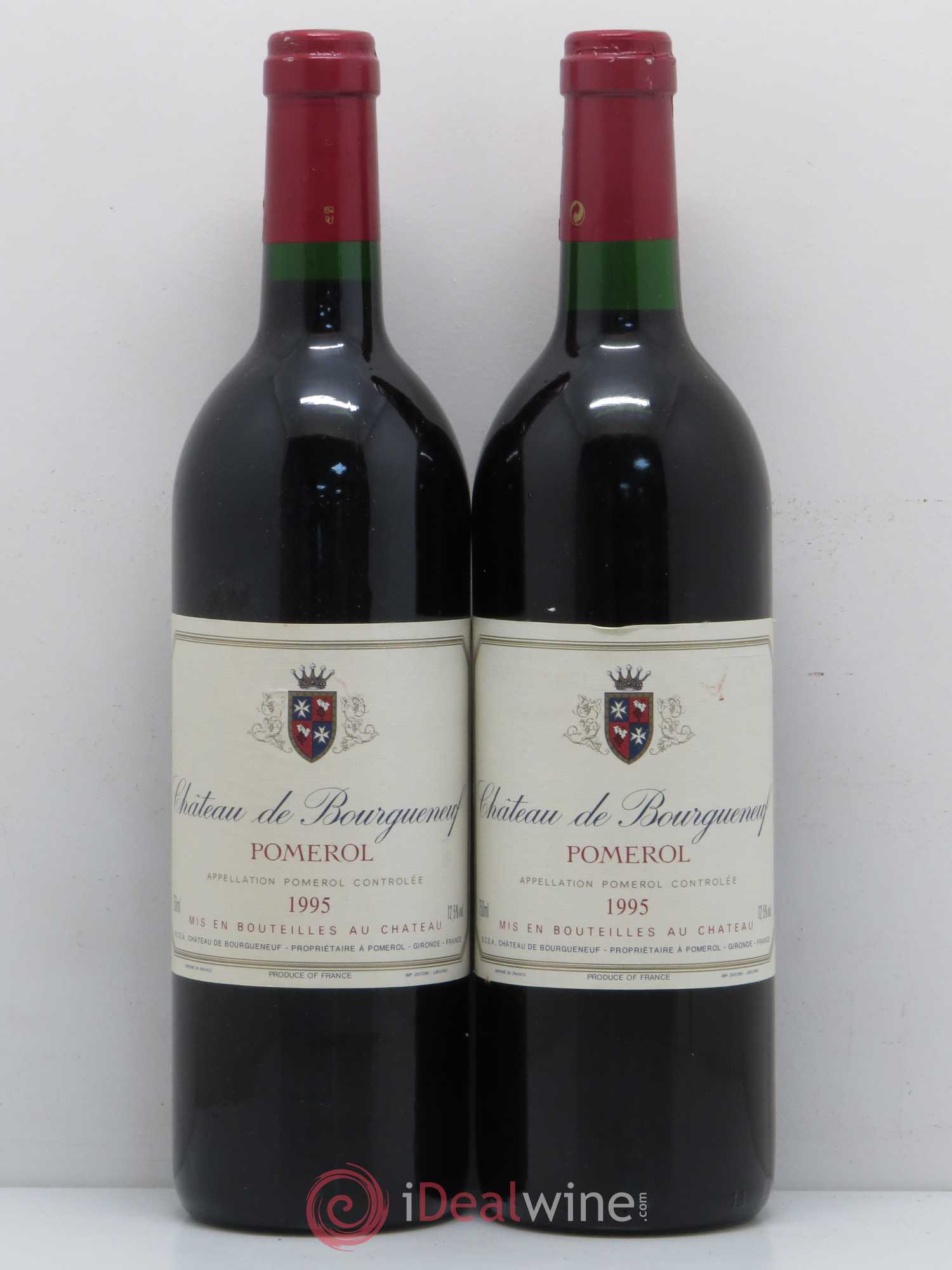 Château Bourgneuf 1995 - Lot de 4 bouteilles - 2