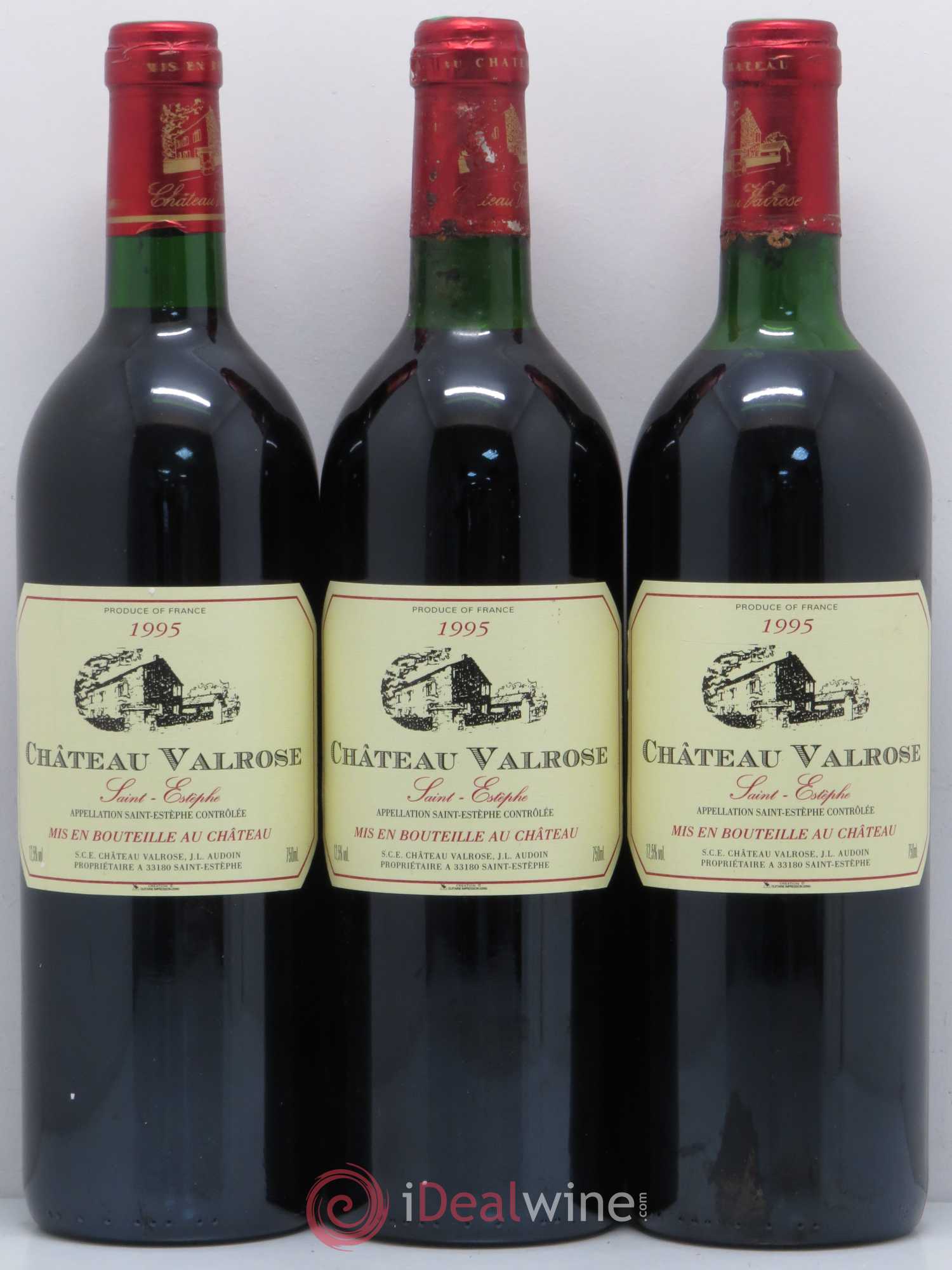 Château Valrose Cru Bourgeois (sans prix de réserve) 1995 - Lot de 6 bouteilles - 2