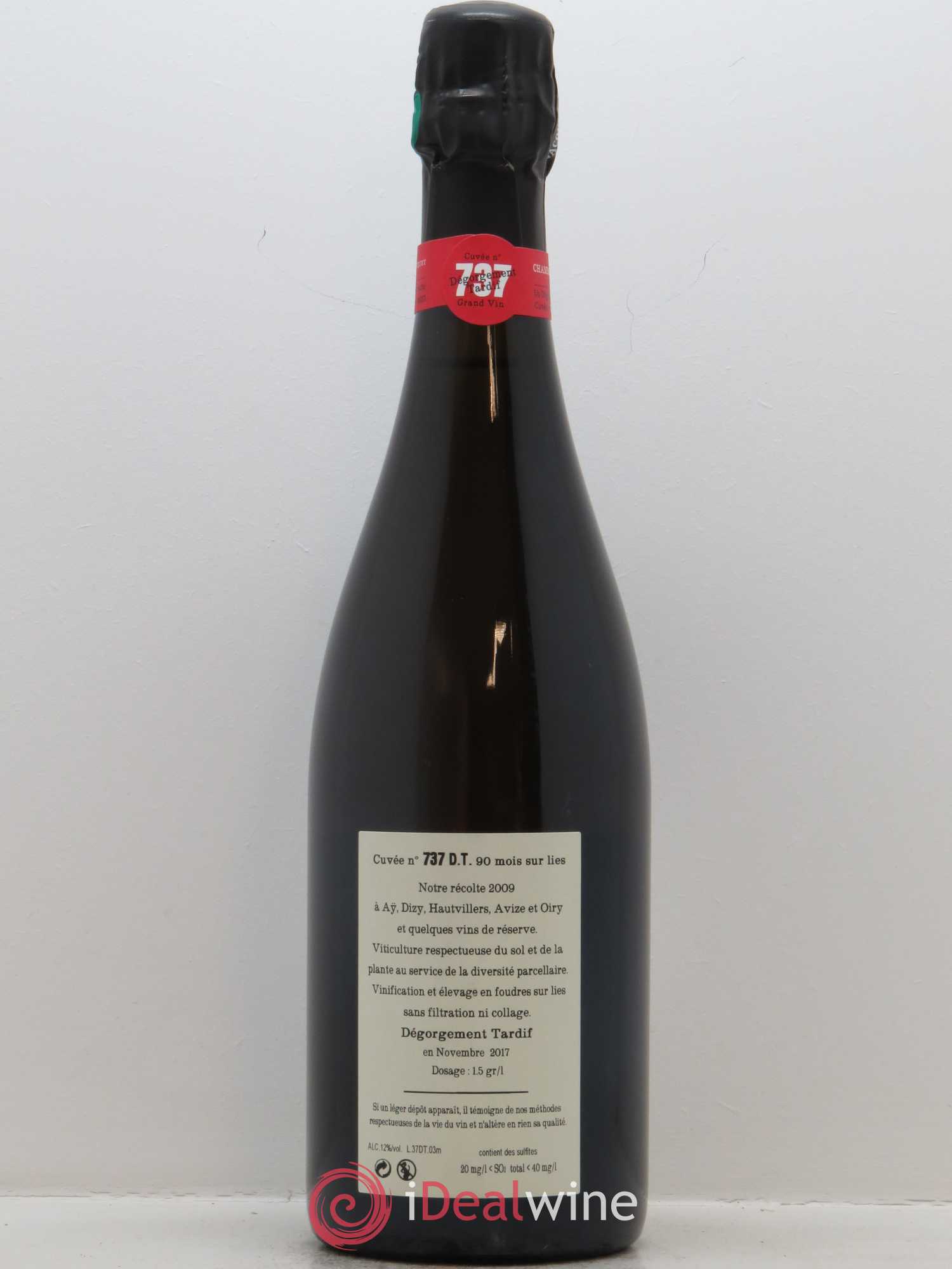 Cuvée 737 Dégorgement Tardif Extra-Brut Jacquesson - Lot de 1 bouteille - 1