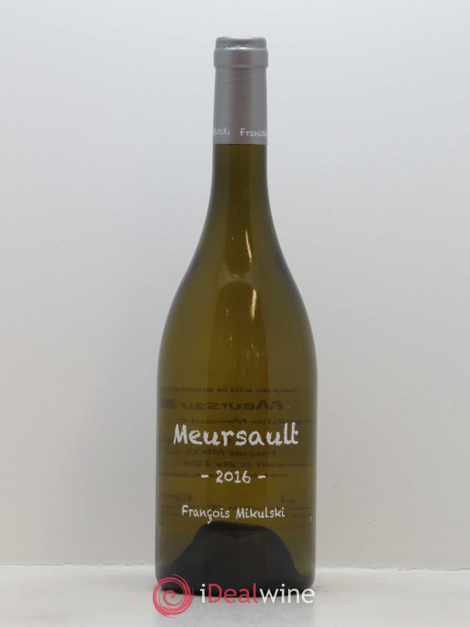 Meursault François Mikulski 2016 - Lot de 1 bouteille - 0