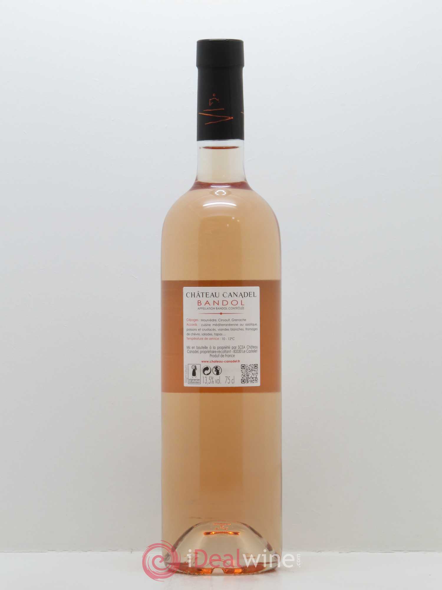 Bandol Château Canadel Jacques et Caroline de Chateauvieux 2017 - Lot de 1 bouteille - 1