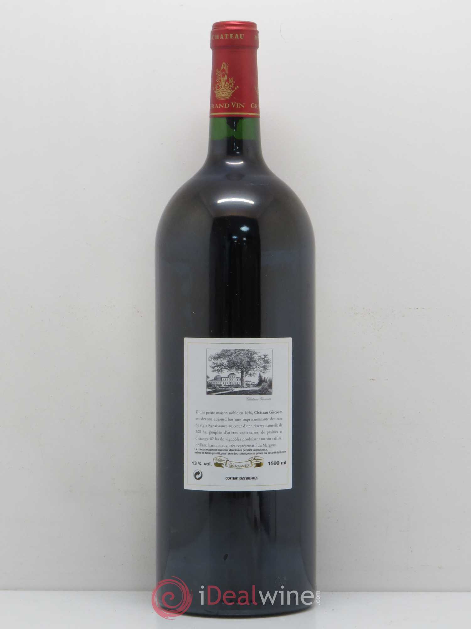 Château Giscours 3ème Grand Cru Classé 2004 - Lot de 1 magnum - 1