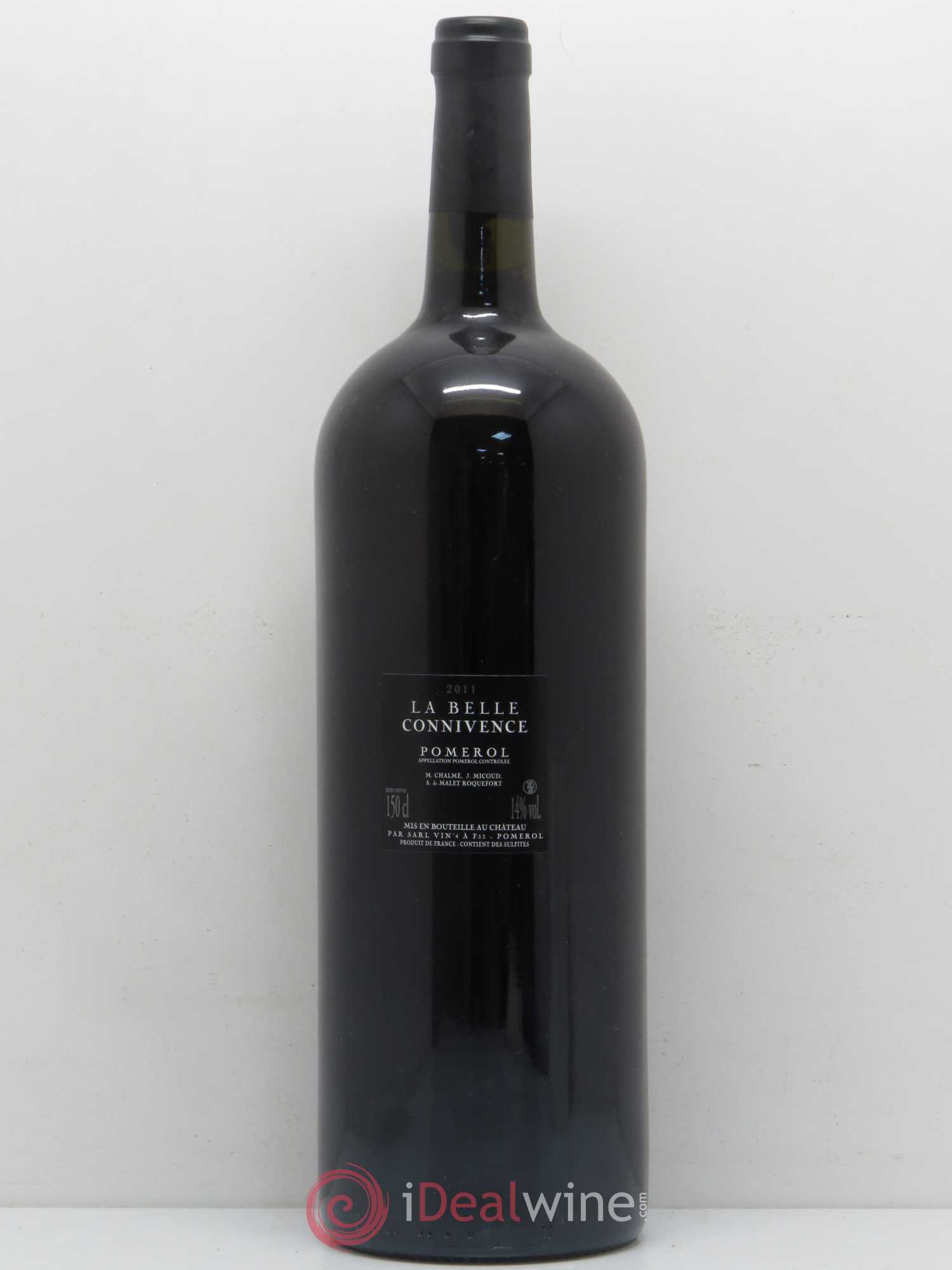 Pomerol La Belle Connivence 2011 - Lot de 1 magnum - 1