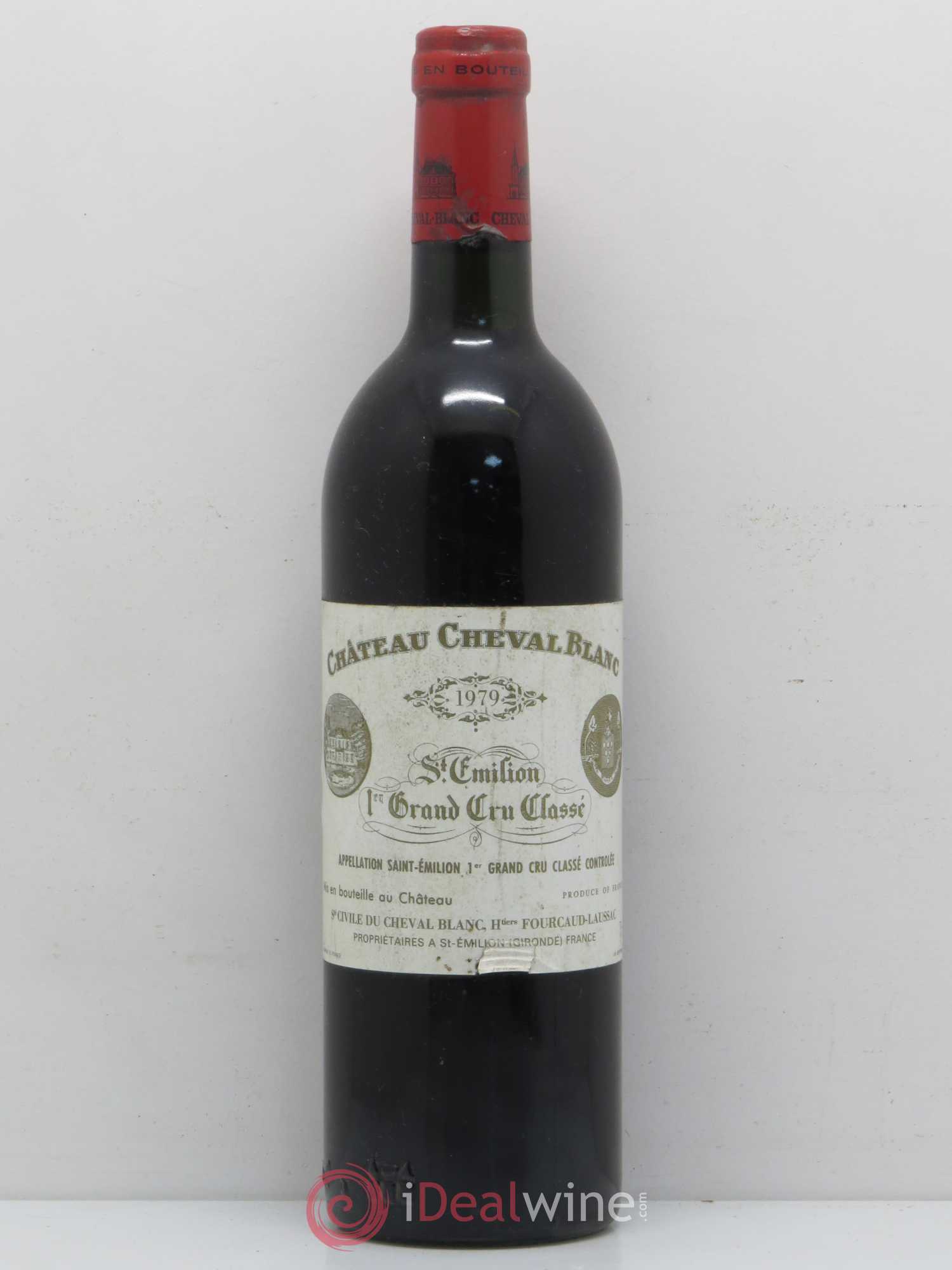 Château Cheval Blanc 1er Grand Cru Classé A 1979 - Lot de 1 bouteille - 0
