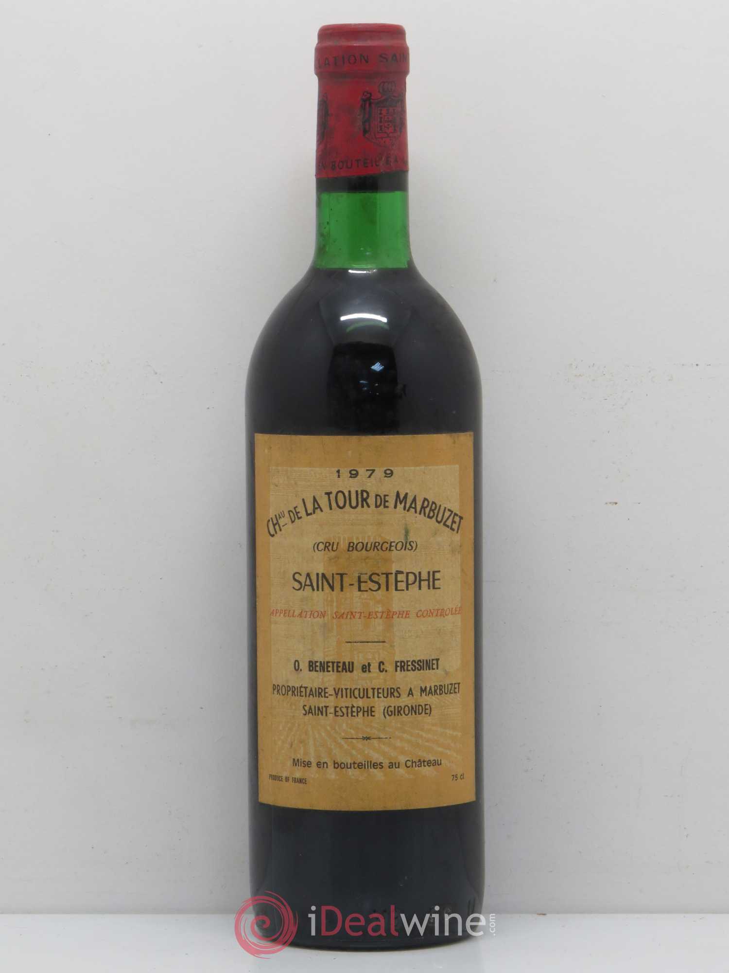 Saint-Estèphe La Tour de Marbuzet 1979 - Posten von 1 Flasche - 0