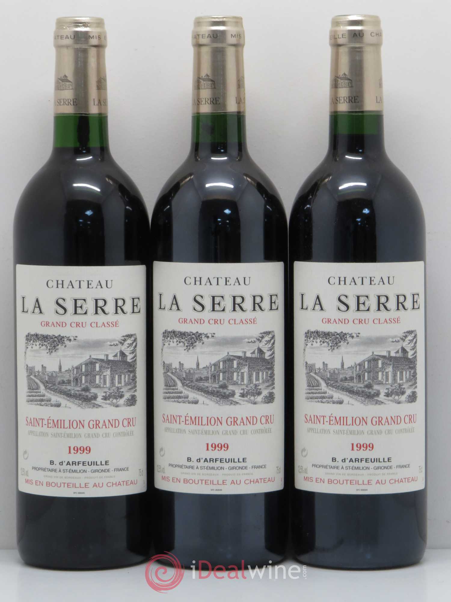 Château la Serre Grand Cru Classé 1999 - Lot de 12 bouteilles - 4