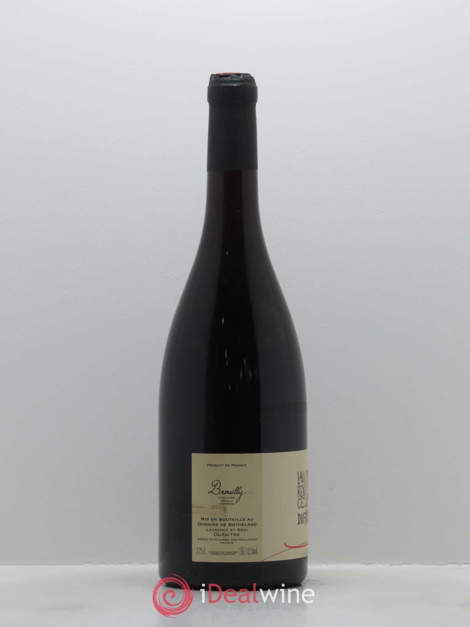 Côte de Brouilly Laurence & Rémi Dufaitre 2016 - Lot de 1 bouteille - 1