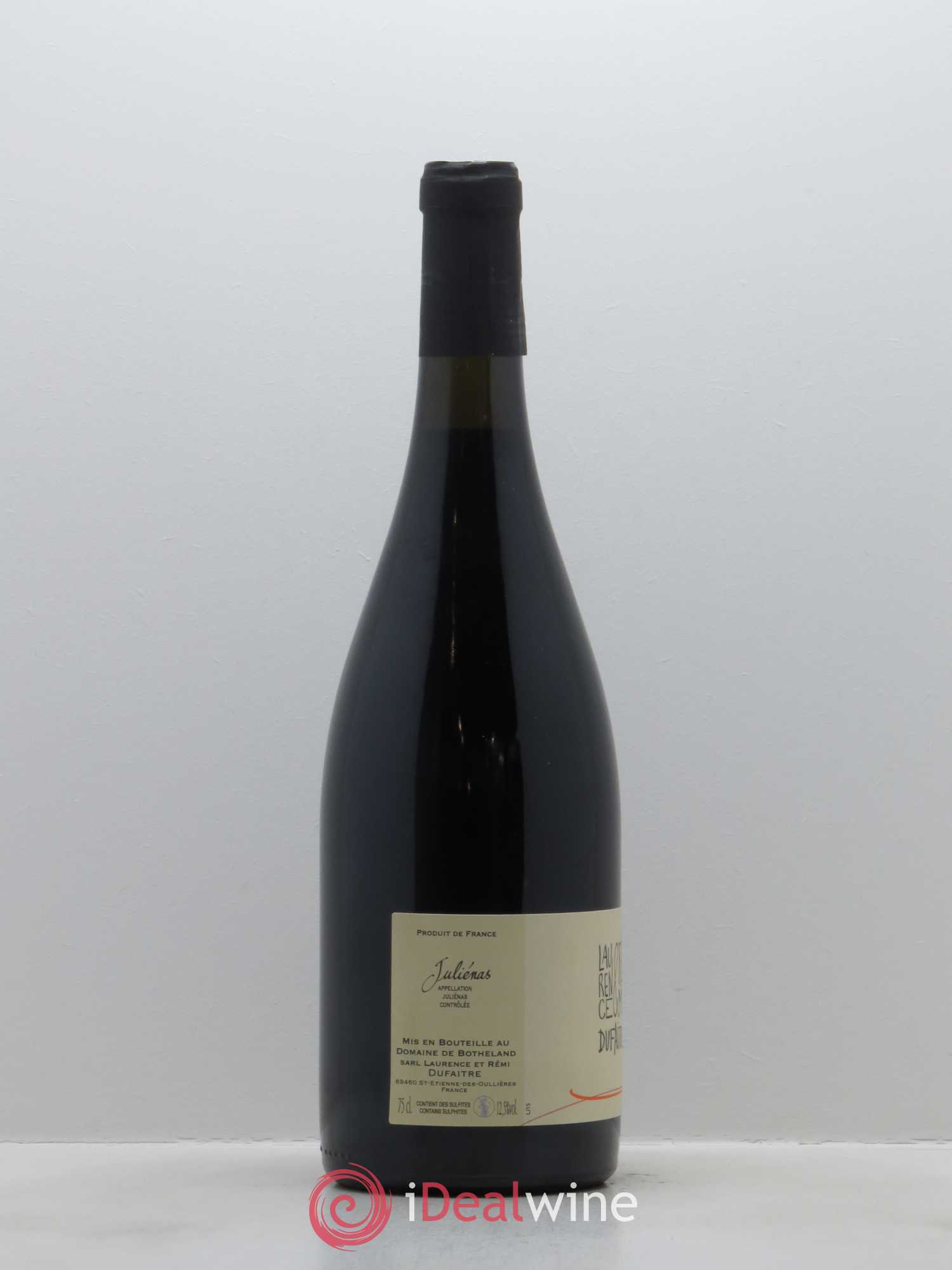 Juliénas Laurence & Rémi Dufaitre 2015 - Lot de 1 bouteille - 1