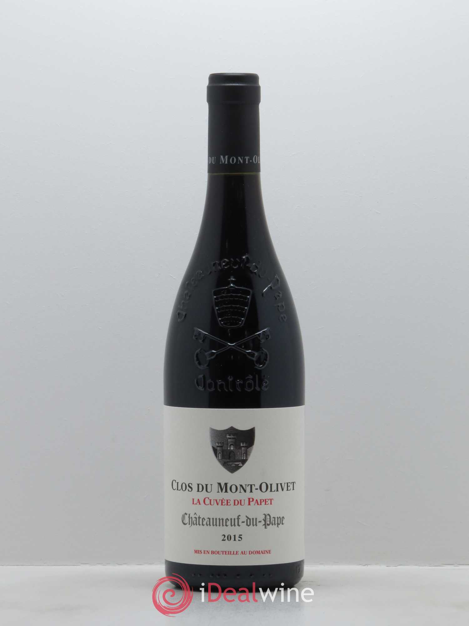 Châteauneuf-du-Pape Cuvée du Papet Clos du Mont-Olivet 2015 - Lot de 1 bouteille - 0