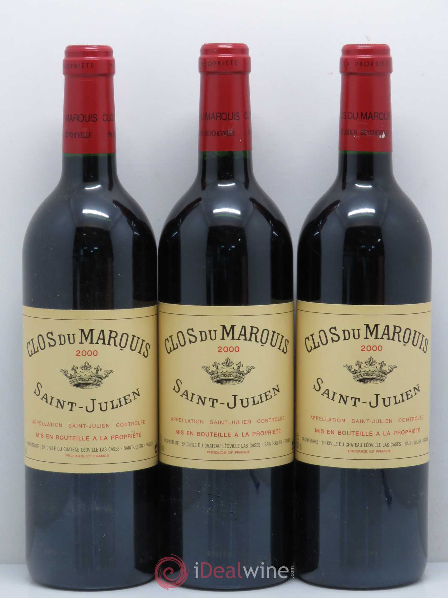 Clos du Marquis 2000 - Lot de 6 bouteilles - 2