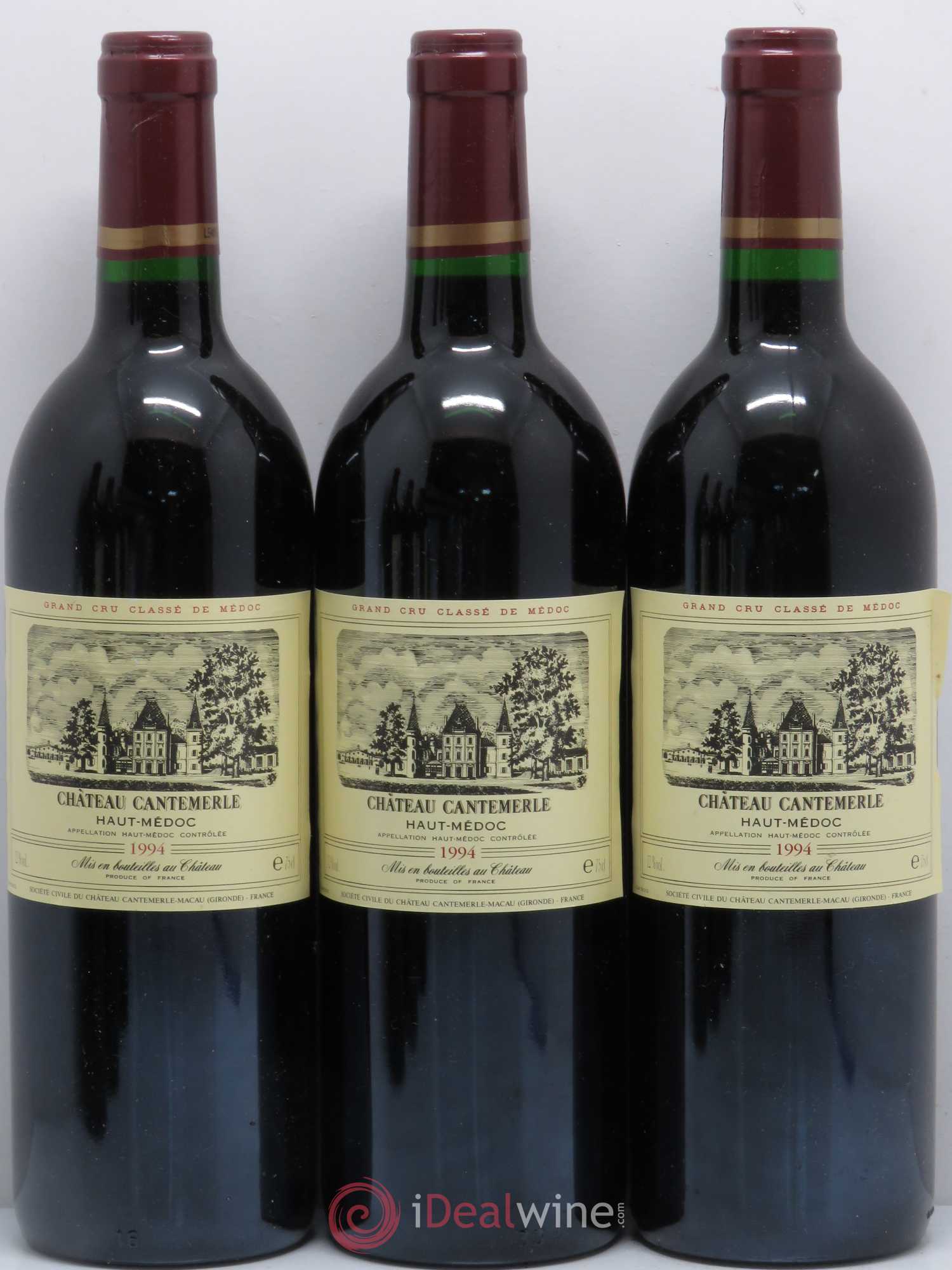 Château Cantemerle 5ème Grand Cru Classé 1994 - Lot de 6 bouteilles - 2