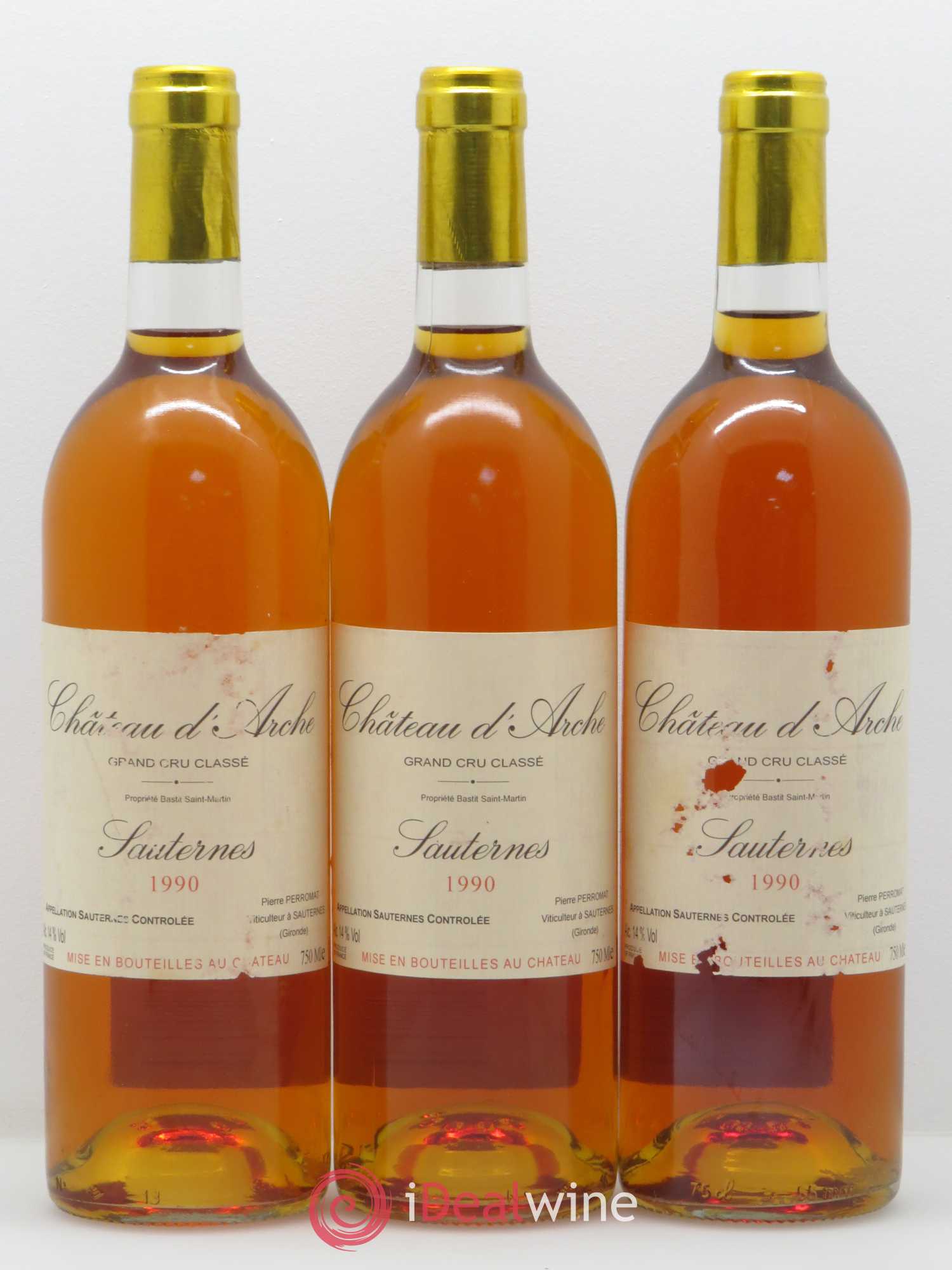Château d' Arche 2ème Grand Cru Classé 1990 - Lotto di 6 bottiglie - 2