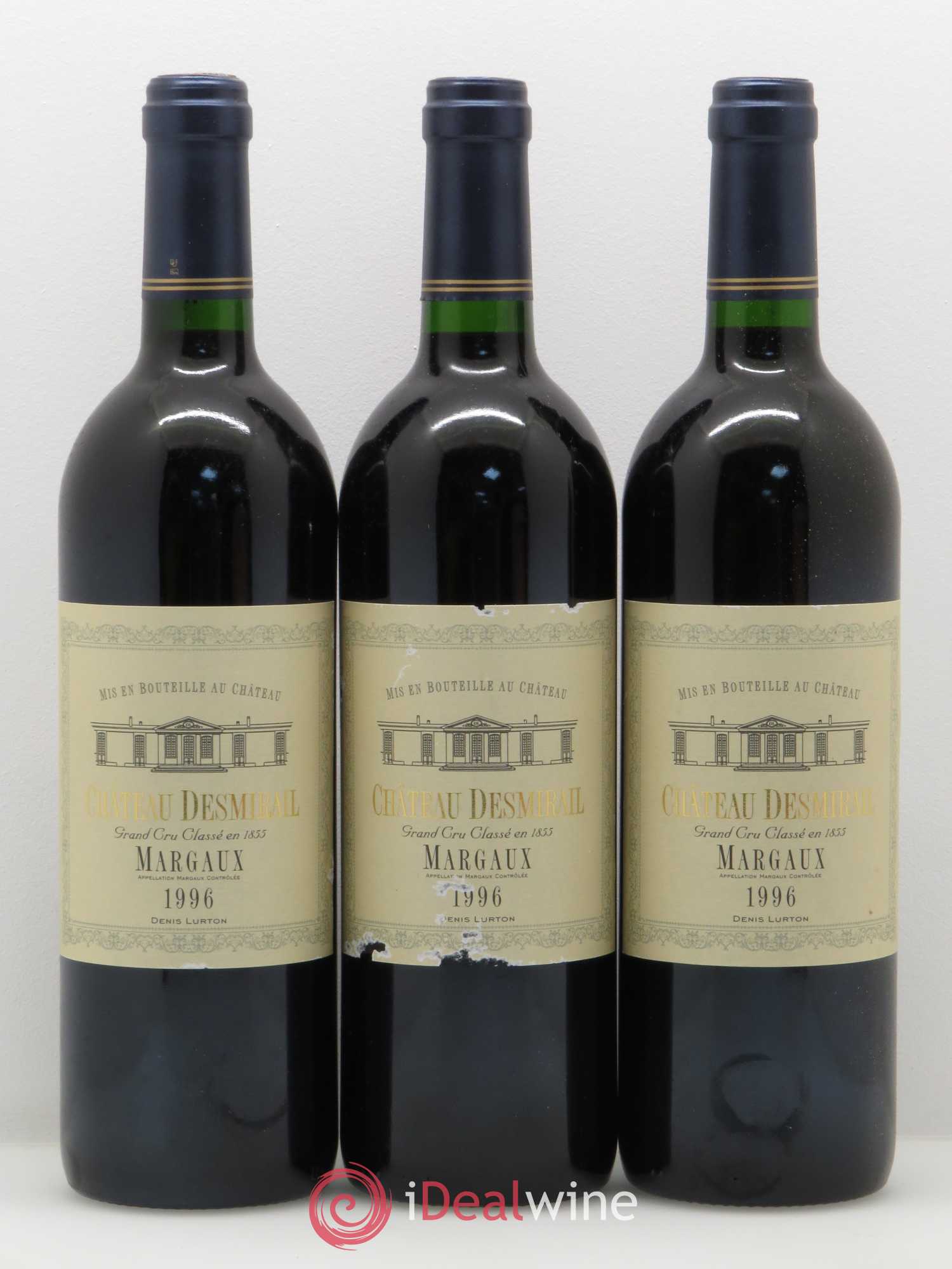 Château Desmirail 3ème Grand Cru Classé 1996 - Lot de 6 bouteilles - 2
