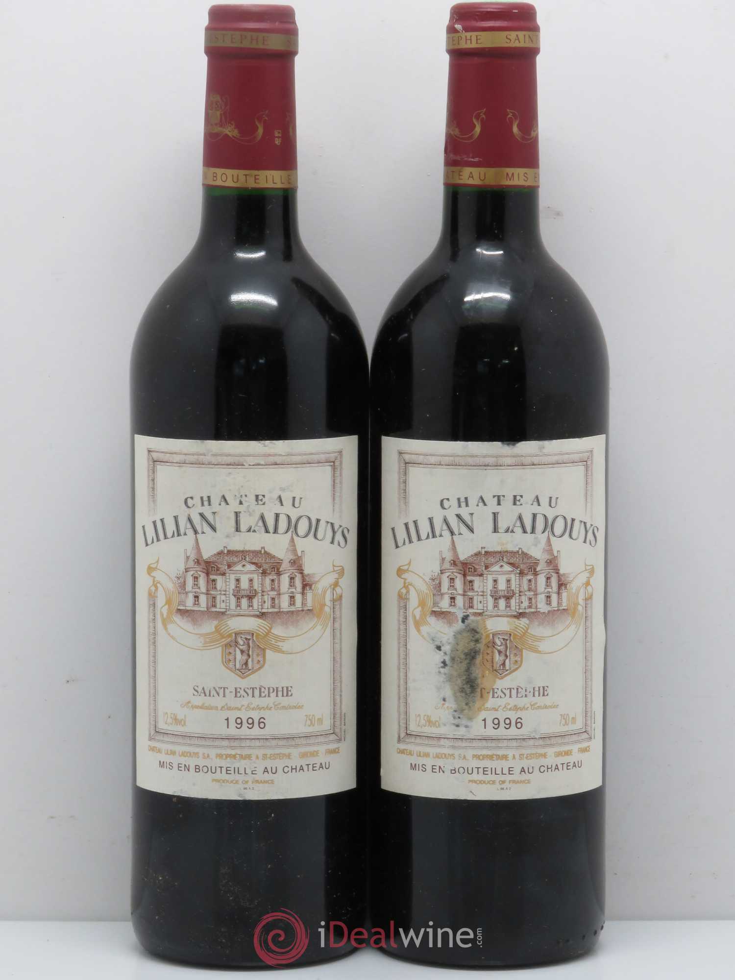 Château Lilian Ladouys Cru Bourgeois 1996 - Lot de 5 bouteilles - 2