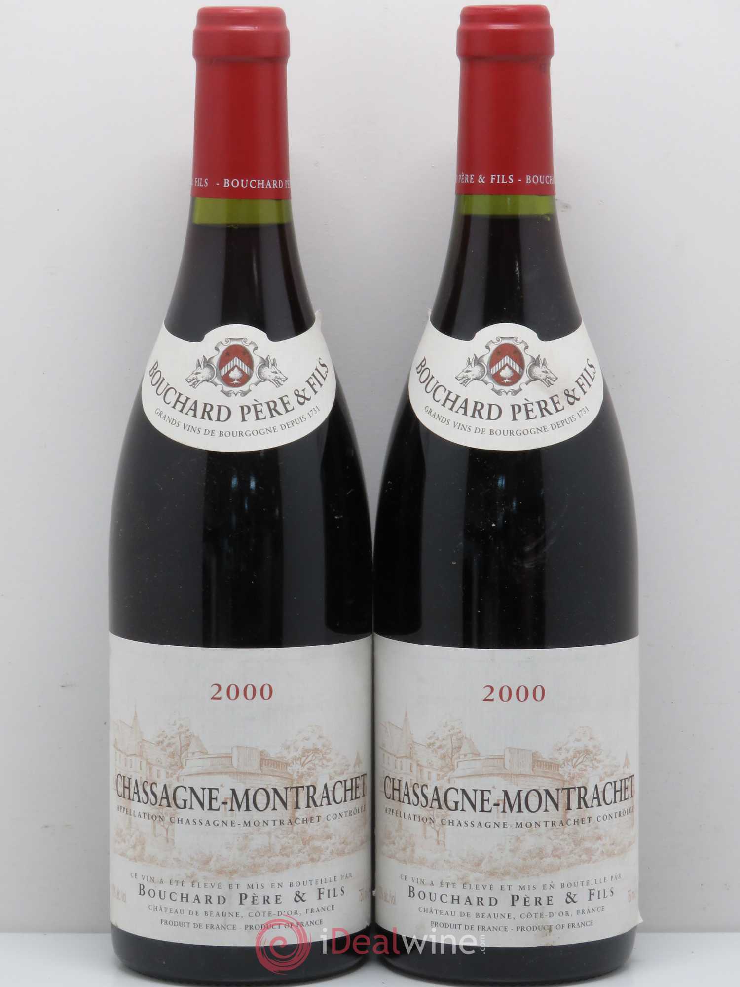Chassagne-Montrachet Domaine Bouchard Pere & Fils 2000 - Posten von 2 Flaschen - 0