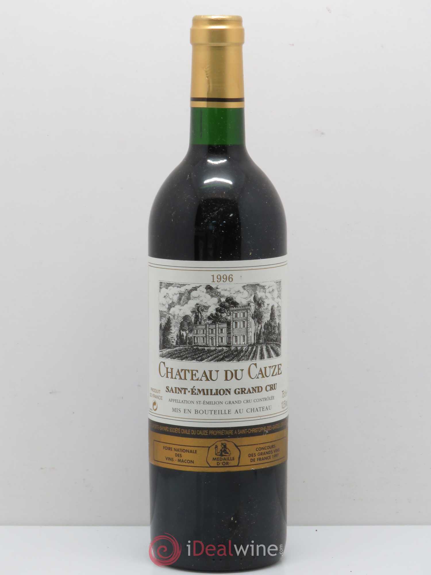 Château du Cauze (sans prix de réserve) 1996 - Lot de 1 bouteille - 0