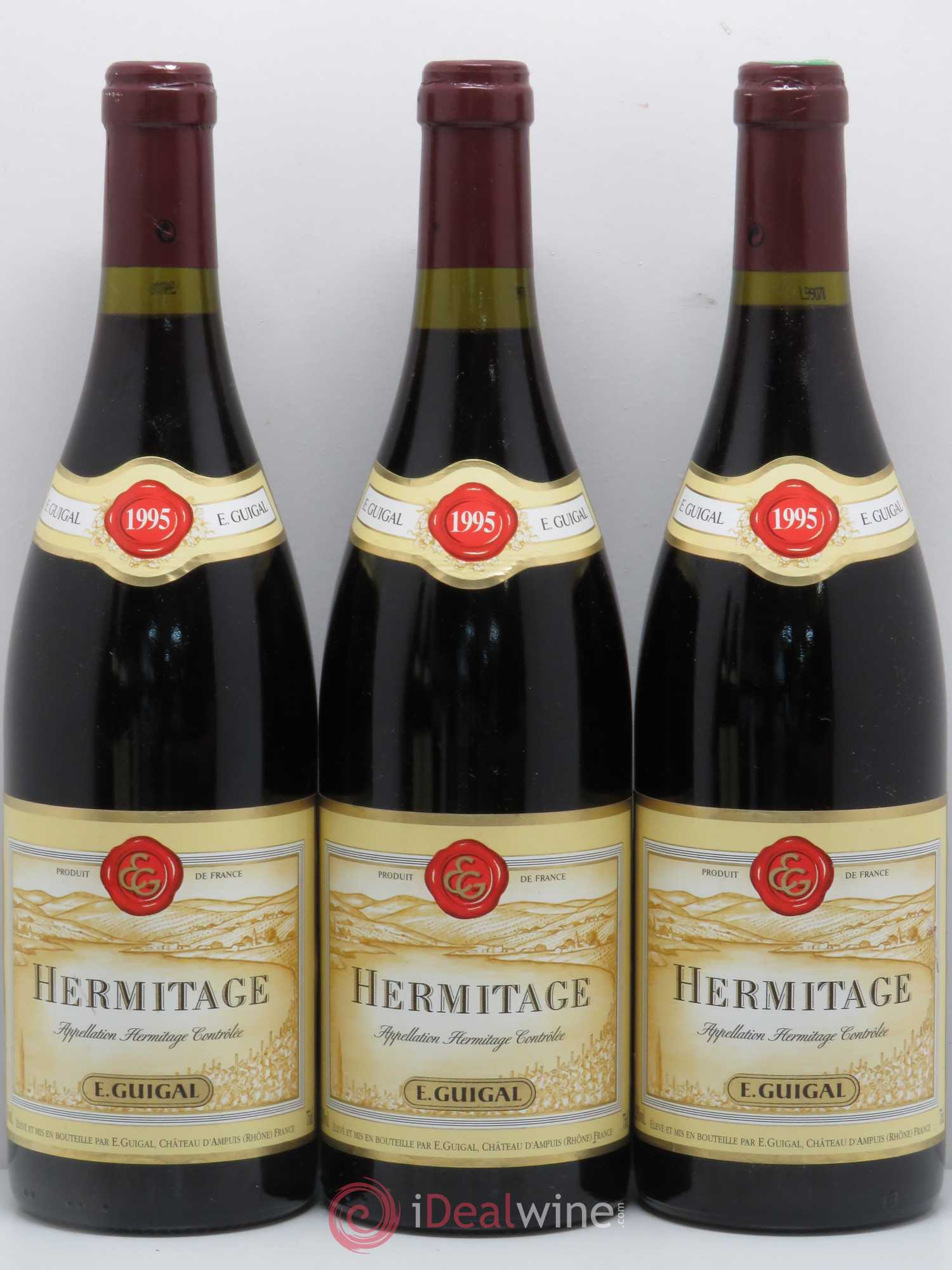 Hermitage Guigal 1995 - Lot de 5 bouteilles - 1
