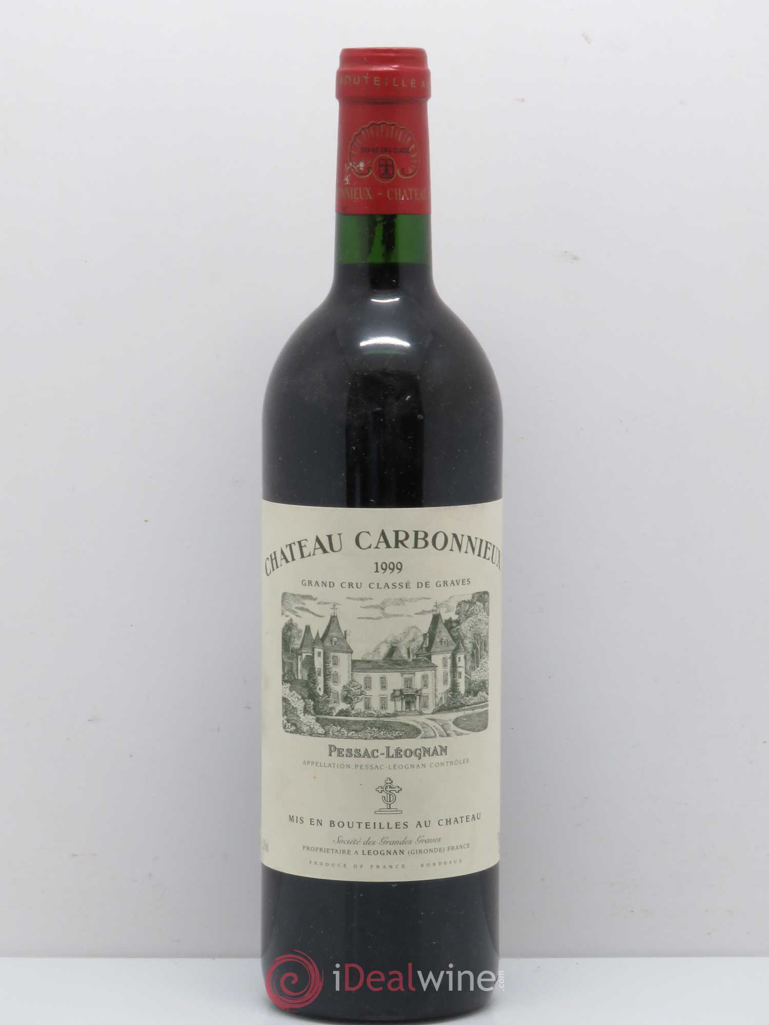 Château Carbonnieux Cru Classé de Graves 1999 - Lot de 1 bouteille - 0