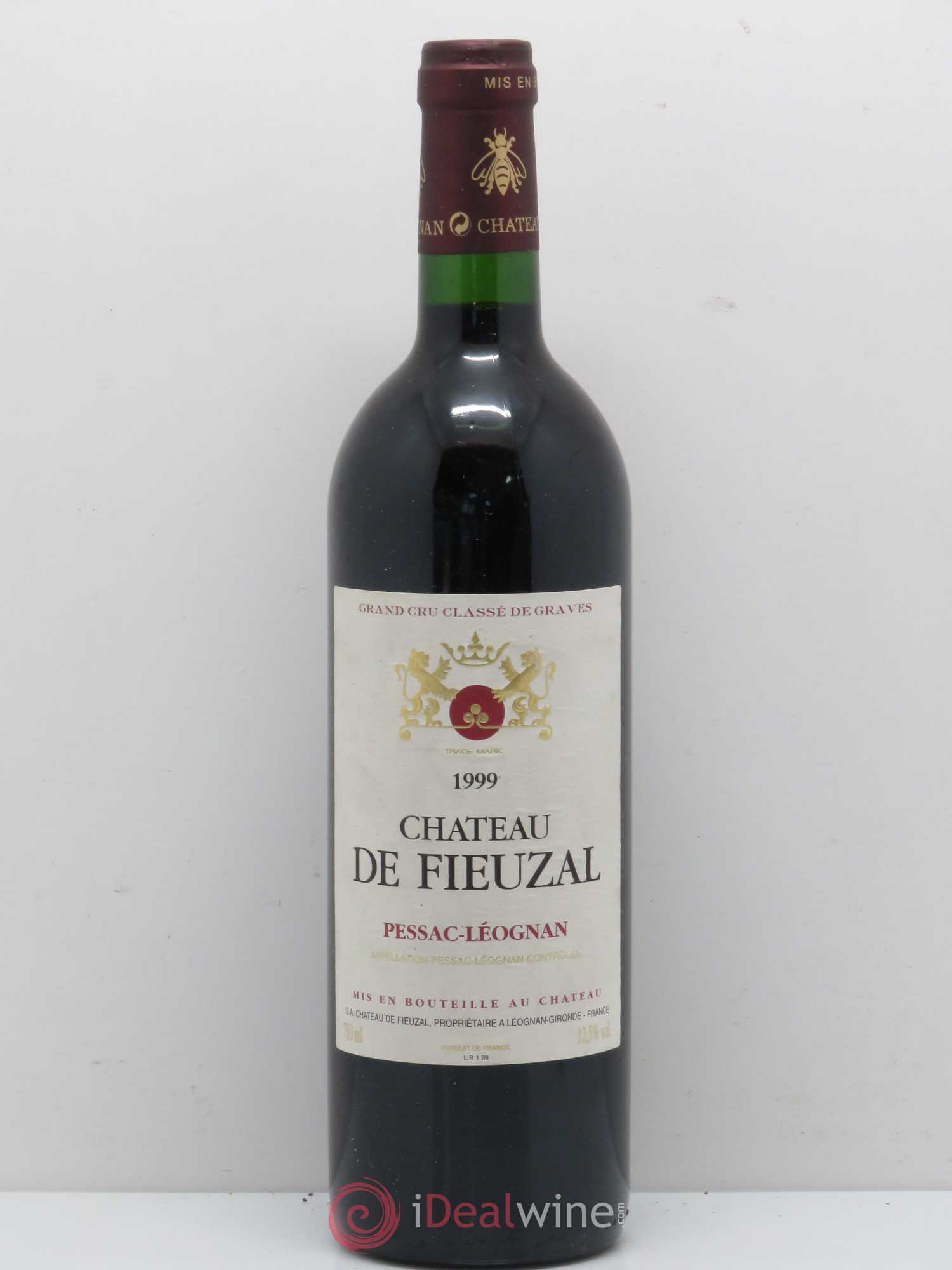 Château de Fieuzal Cru Classé de Graves 1999 - Lot de 1 bouteille - 0