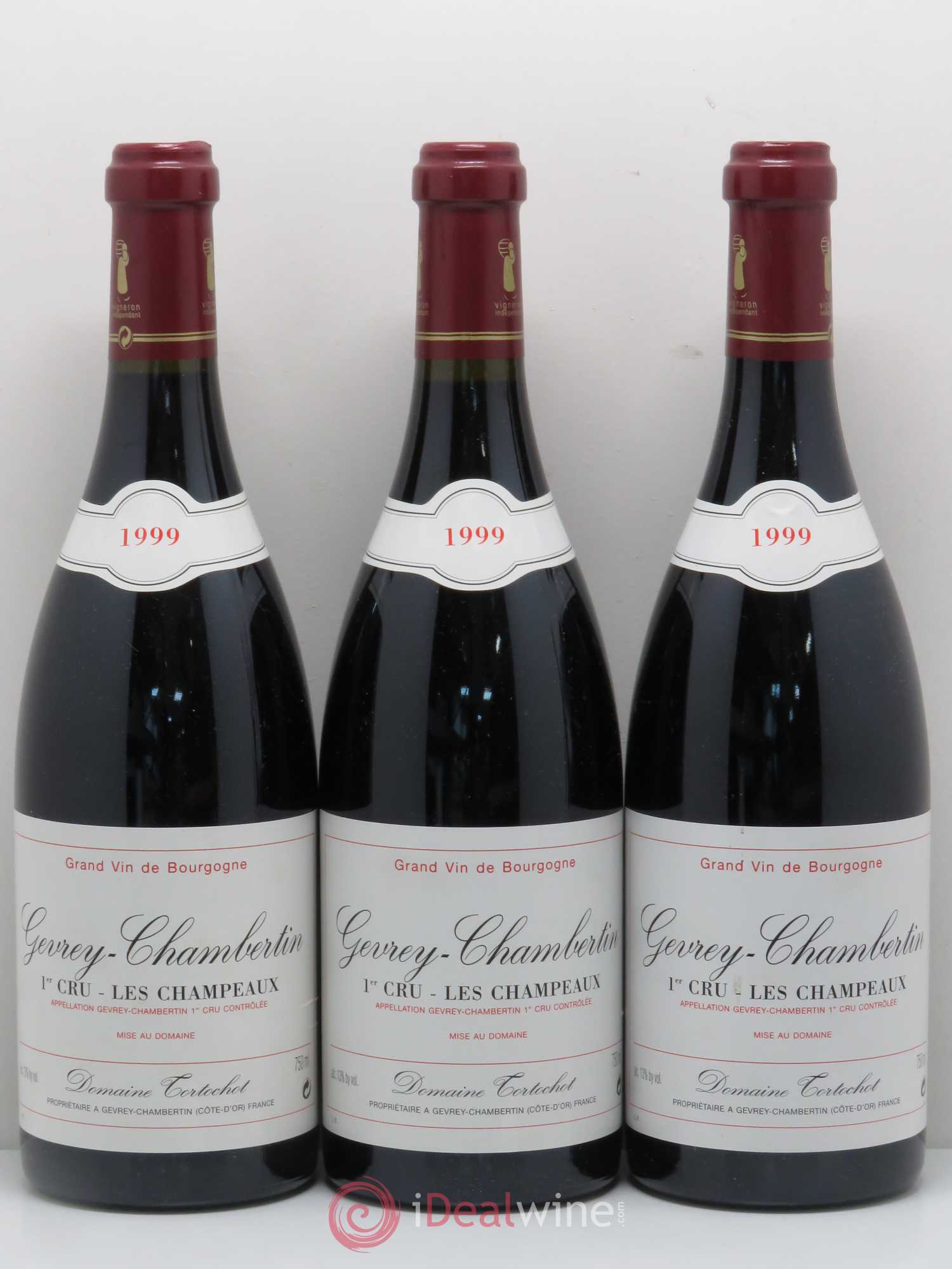 Gevrey-Chambertin 1er Cru Les Champeaux Tortochot (Domaine) 1999 - Lot de 6 bouteilles - 2