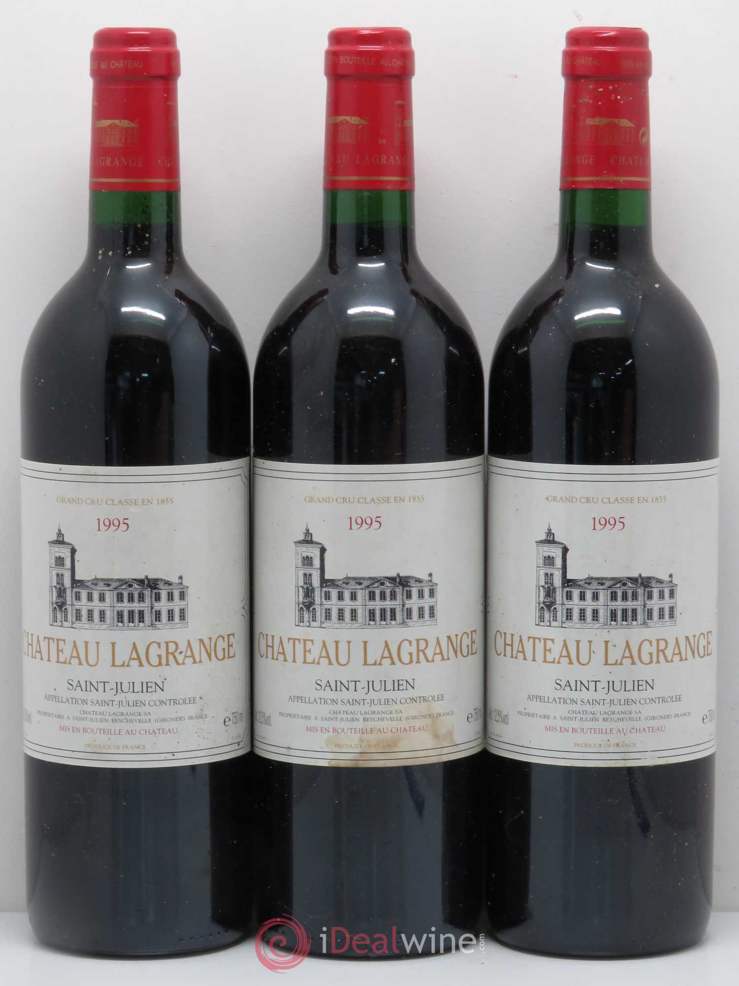 Château Lagrange 3ème Grand Cru Classé 1995 - Lot de 6 bouteilles - 2