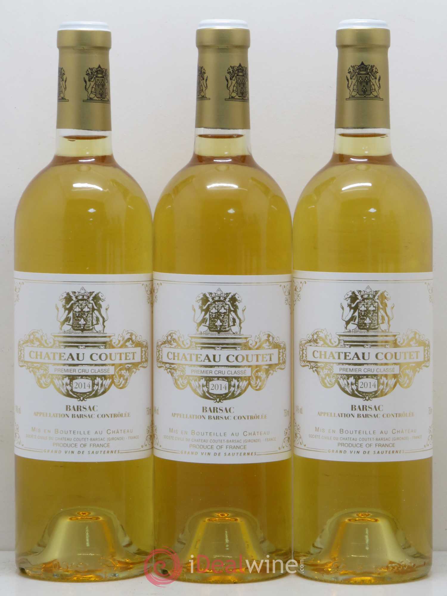 Château Coutet 1er Grand Cru Classé 2014 - Lotto di 6 bottiglie - 1