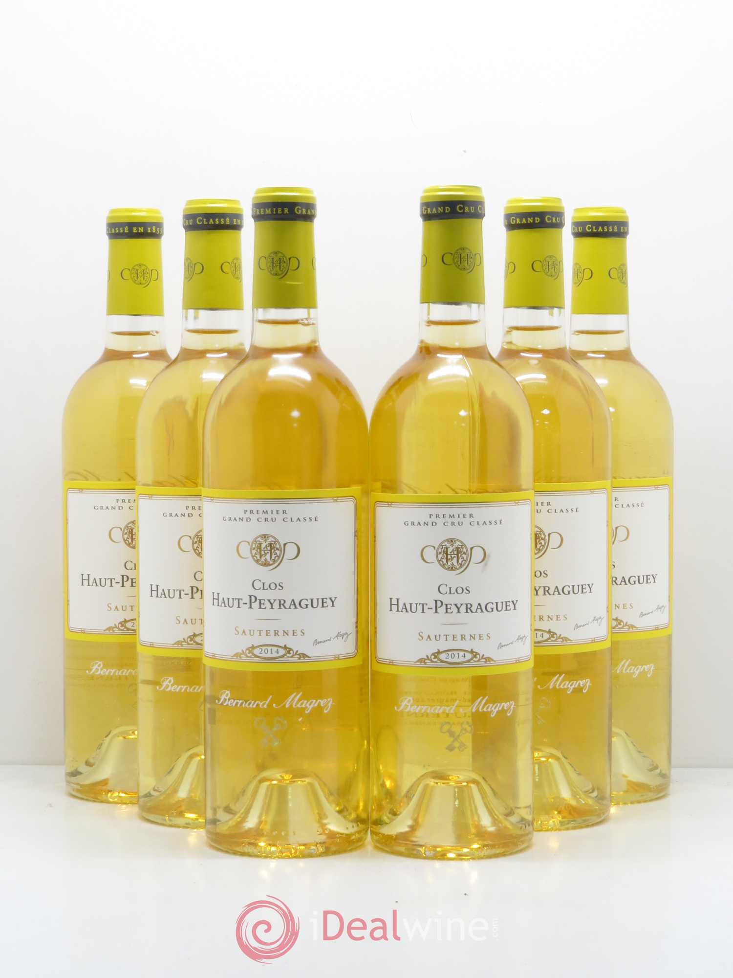 Clos Haut-Peyraguey 1er Grand Cru Classé 2014 - Lotto di 6 bottiglie - 0