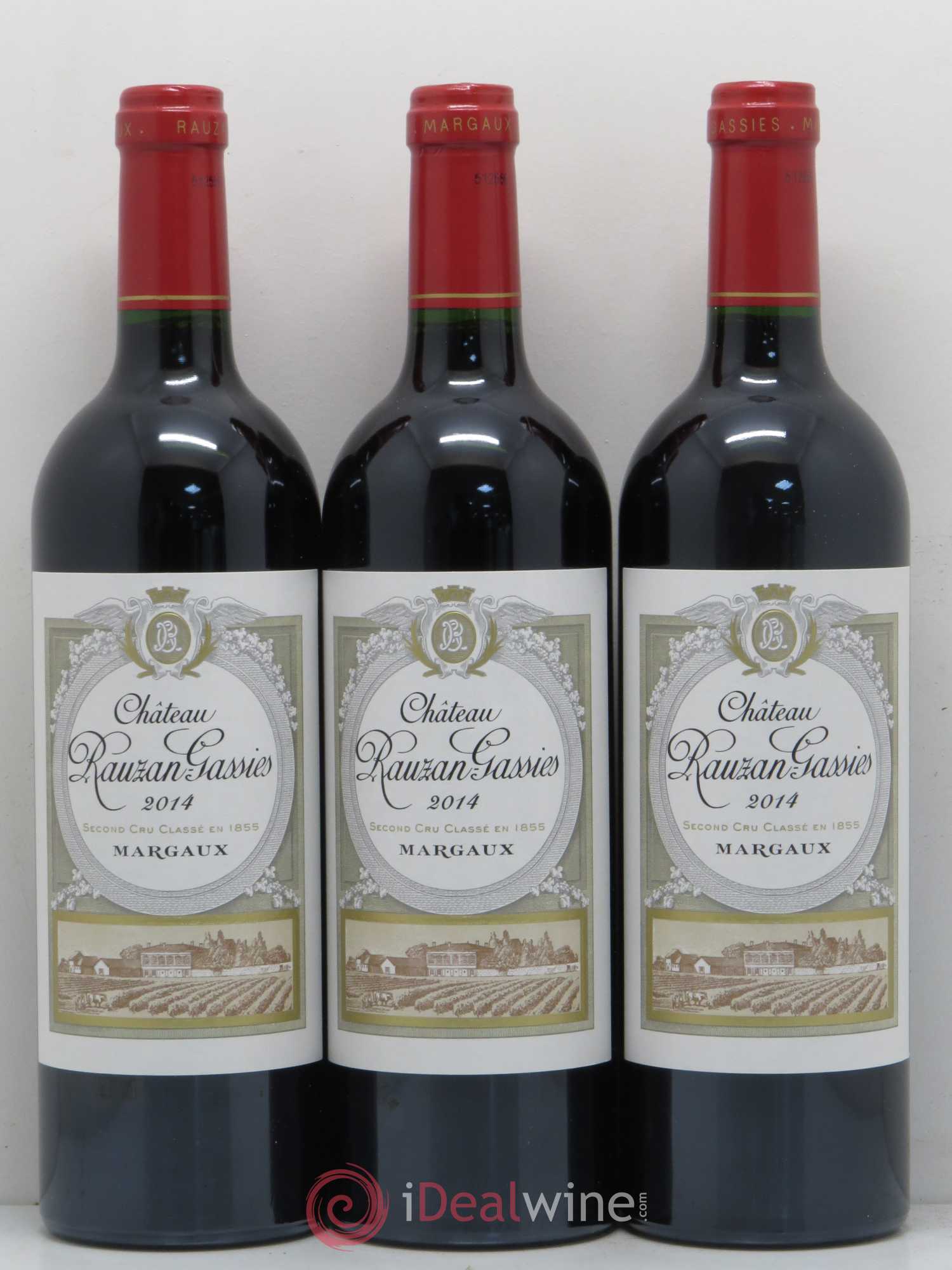 Château Rauzan-Gassies 2ème Grand Cru Classé 2014 - Lot de 12 bouteilles - 1