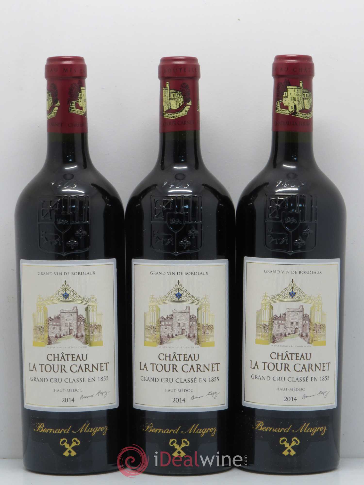 Château la Tour Carnet 4ème Grand Cru Classé 2014 - Lot de 12 bouteilles - 3