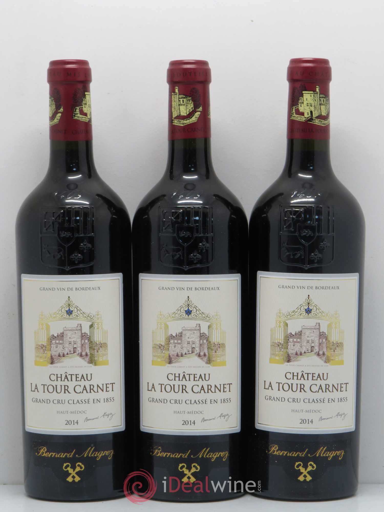 Château la Tour Carnet 4ème Grand Cru Classé 2014 - Lot de 12 bouteilles - 4