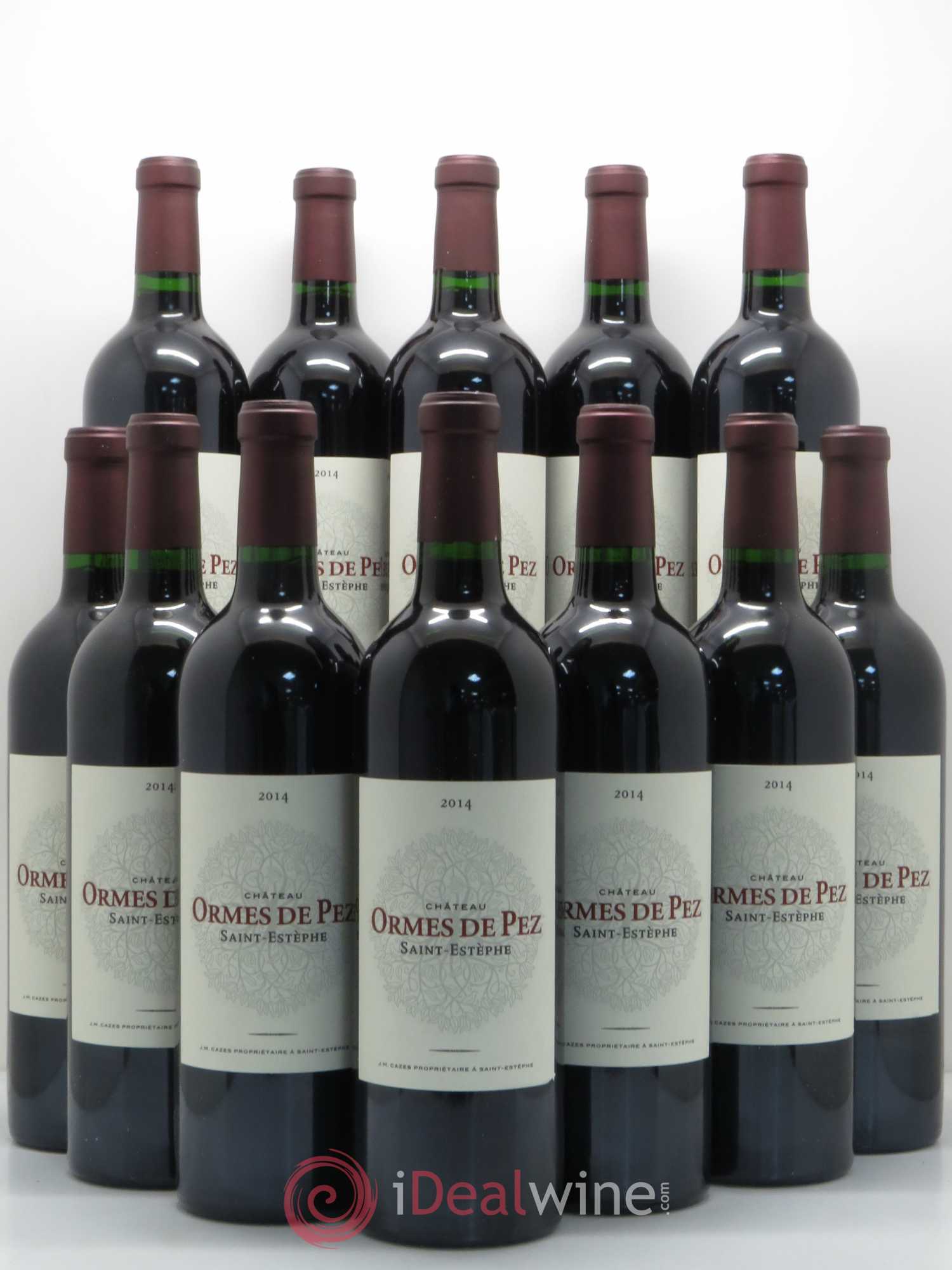 Château les Ormes de Pez 2014 - Lot de 12 bouteilles - 0