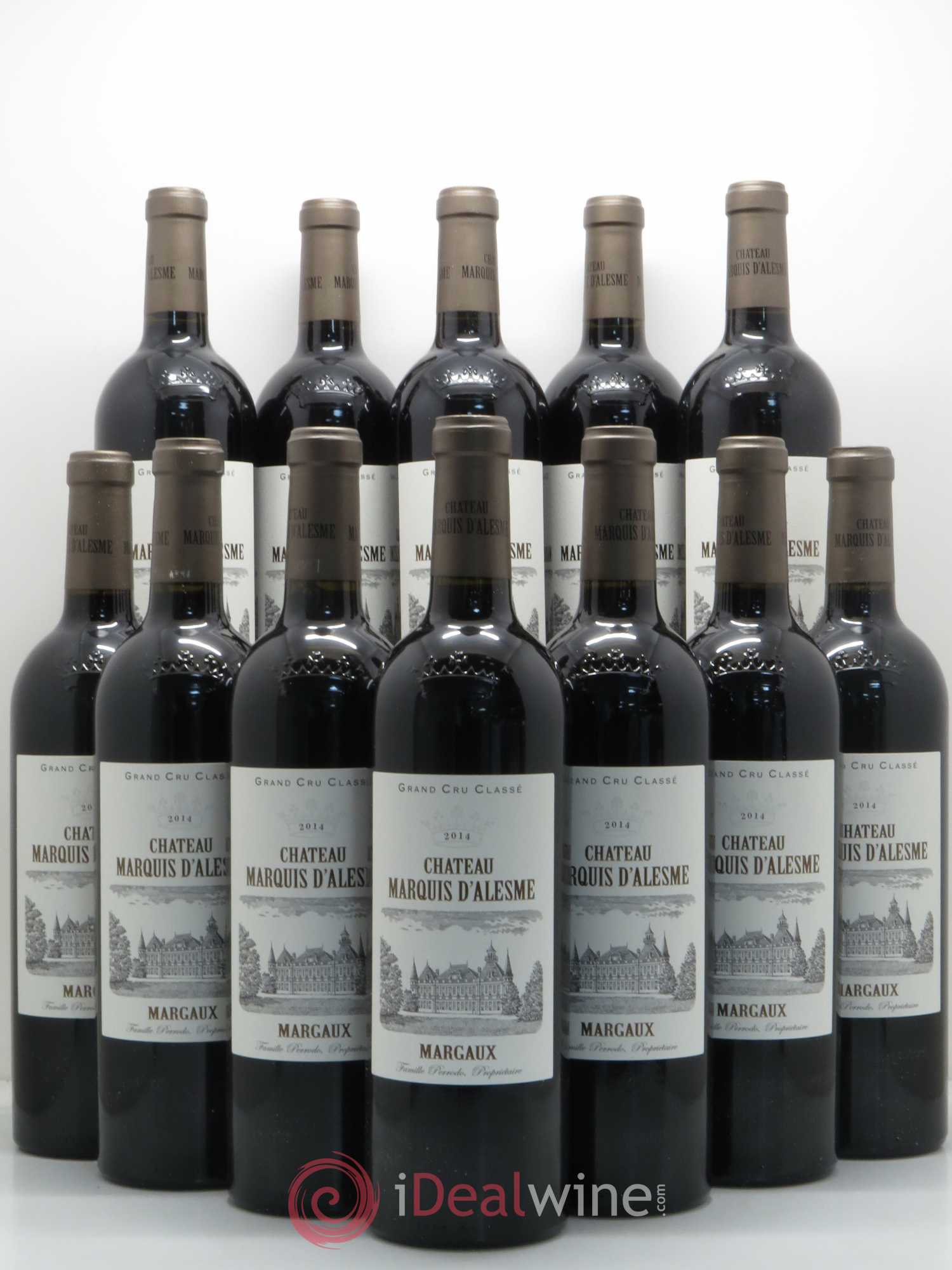 Château Marquis d'Alesme 2014 - Lot de 12 bouteilles - 0