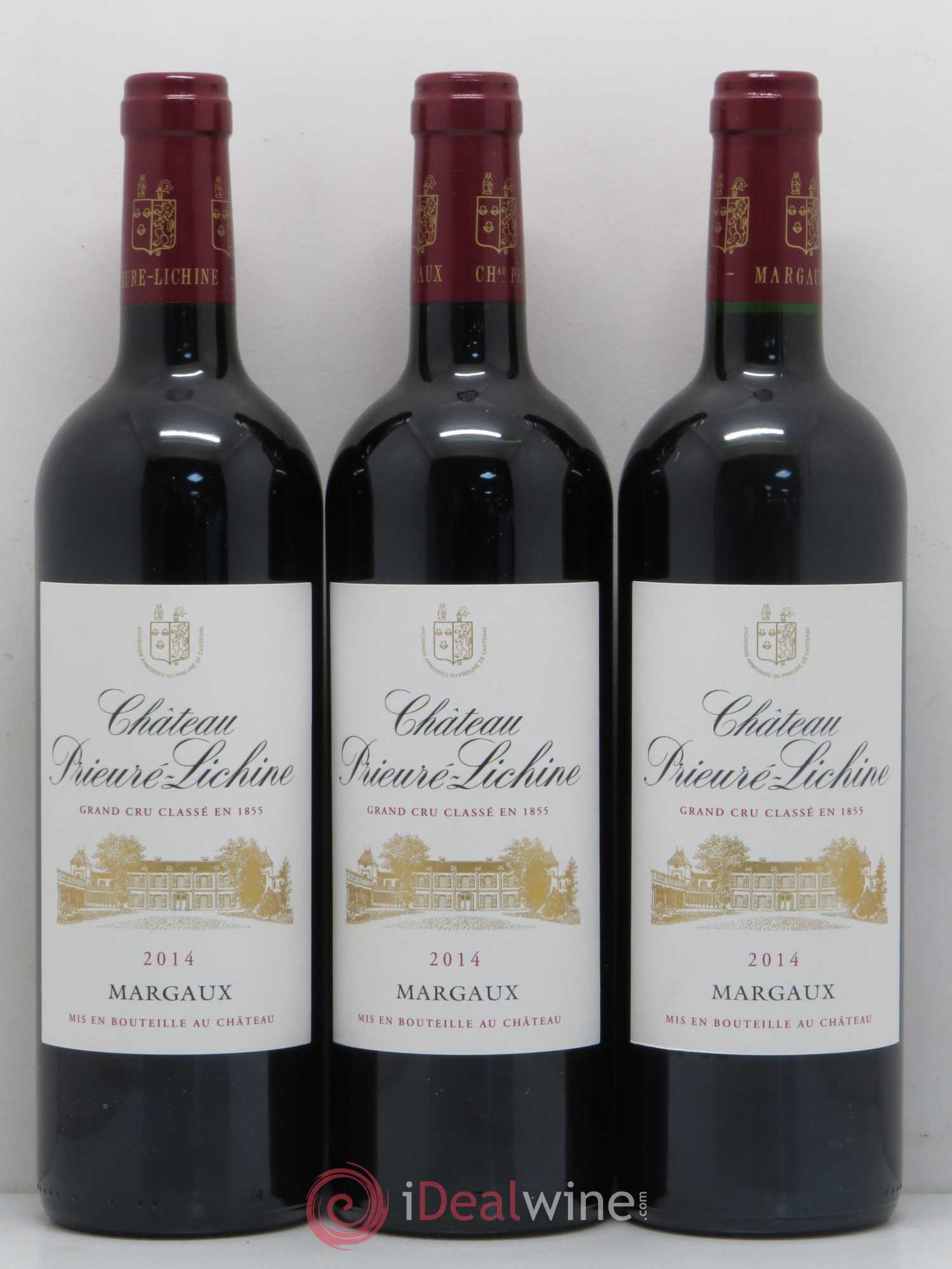 Château Prieuré Lichine 4ème Grand Cru Classé 2014 - Lot de 12 bouteilles - 1