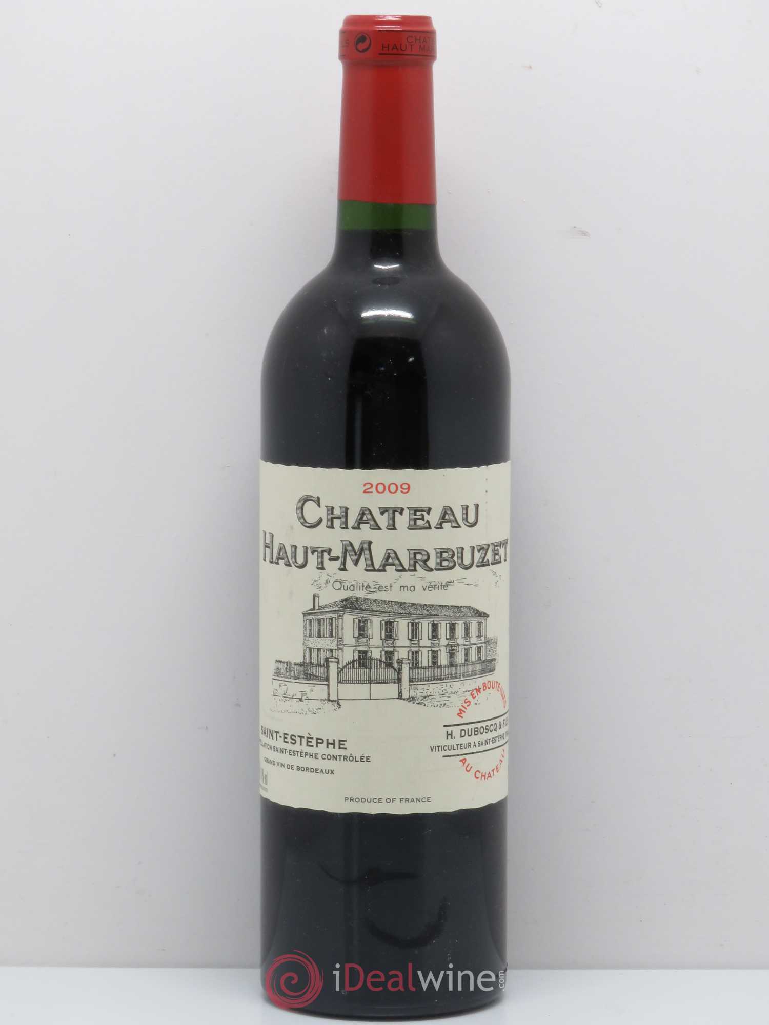 Château Haut Marbuzet 2009 - Lot de 1 bouteille - 0
